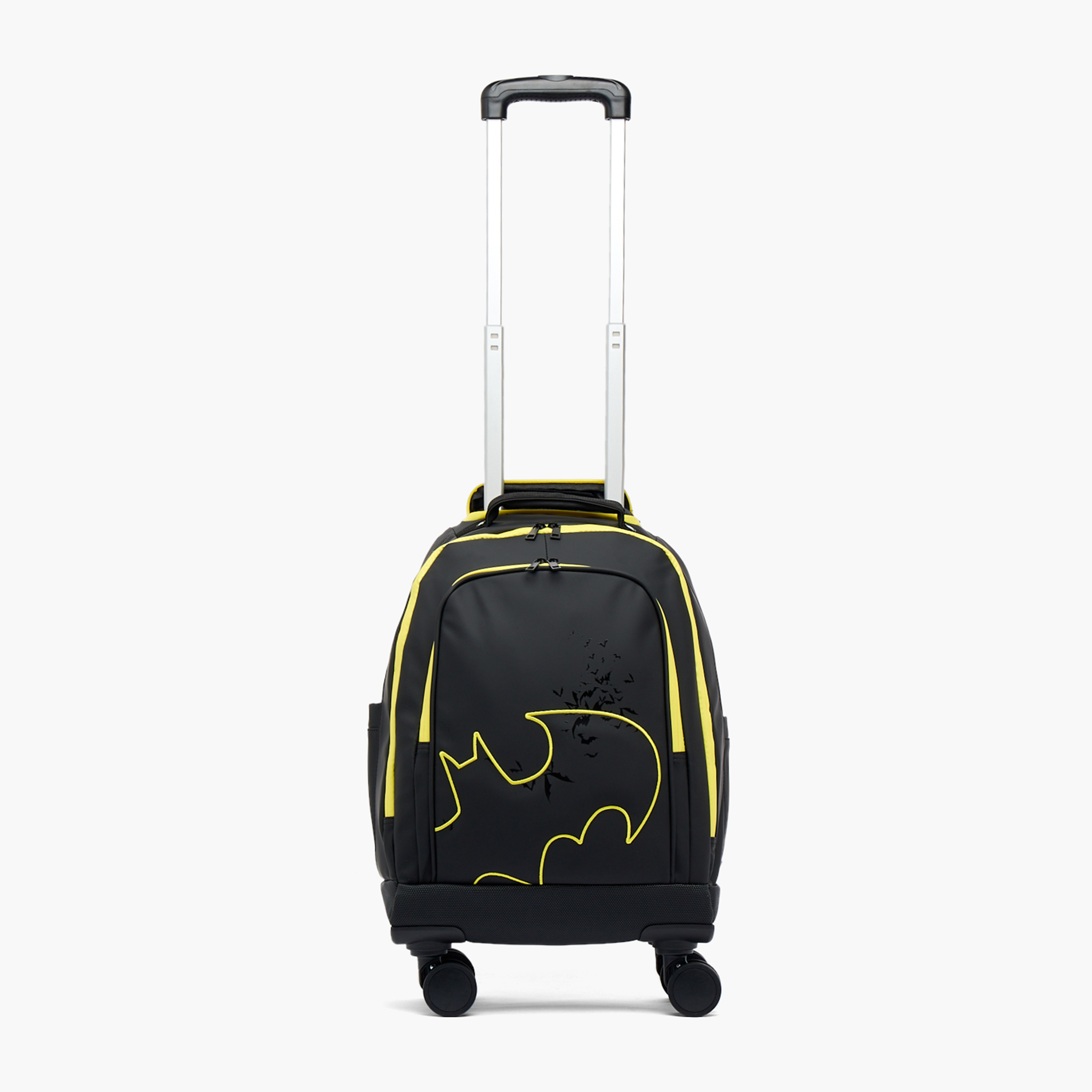 Batman Trolley Bag for Boys 8-12 Years with Retractable Handle - 16 inches-school-bagsandbackpacks-trolleybags-image-2