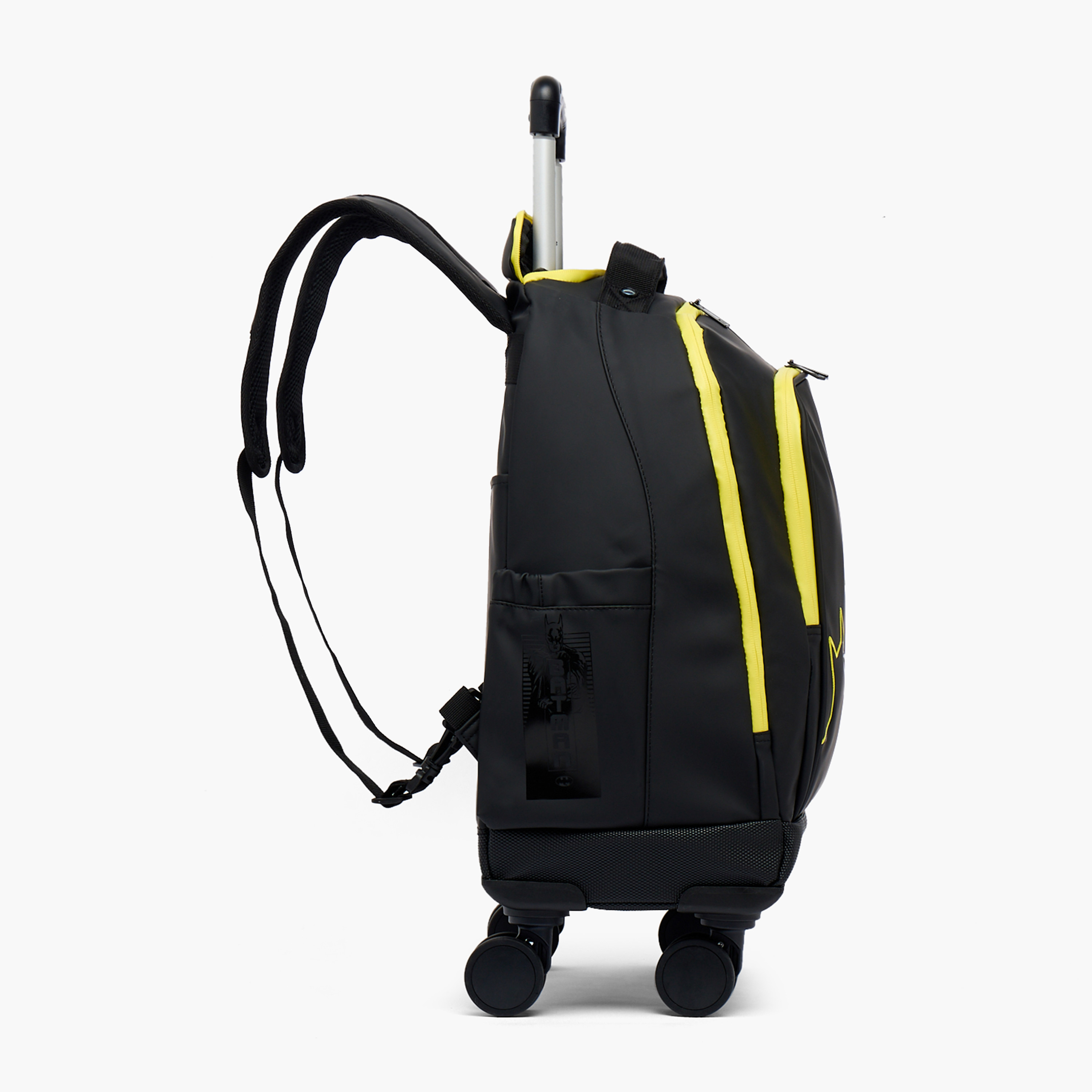 Batman Trolley Bag for Boys 8-12 Years with Retractable Handle - 16 inches-school-bagsandbackpacks-trolleybags-image-8