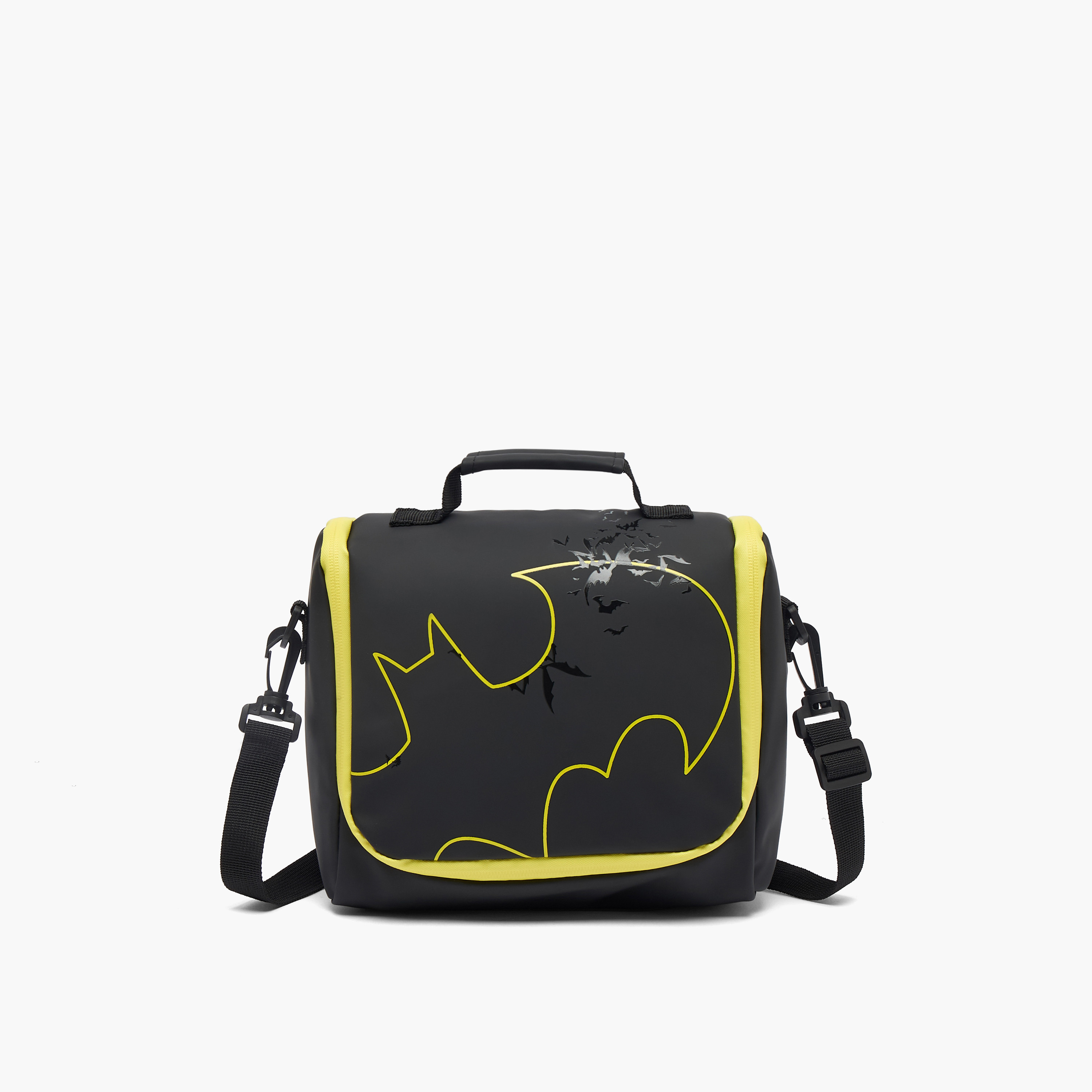 Batman Print Lunch Bag for Boys 8-12 Years with Insulation-school-lunchessentials-lunchbags-image-1