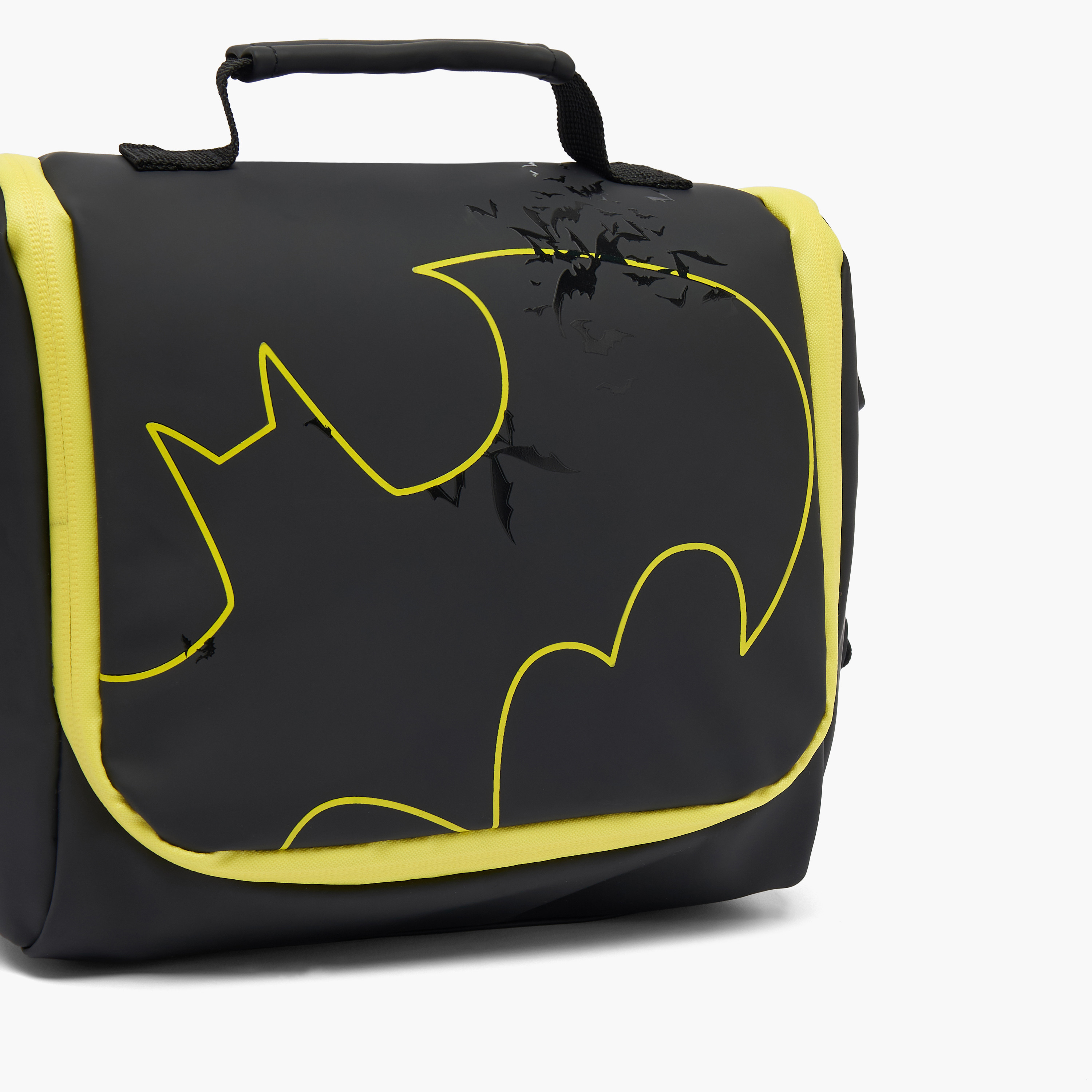 Batman Print Lunch Bag for Boys 8-12 Years with Insulation-school-lunchessentials-lunchbags-image-3