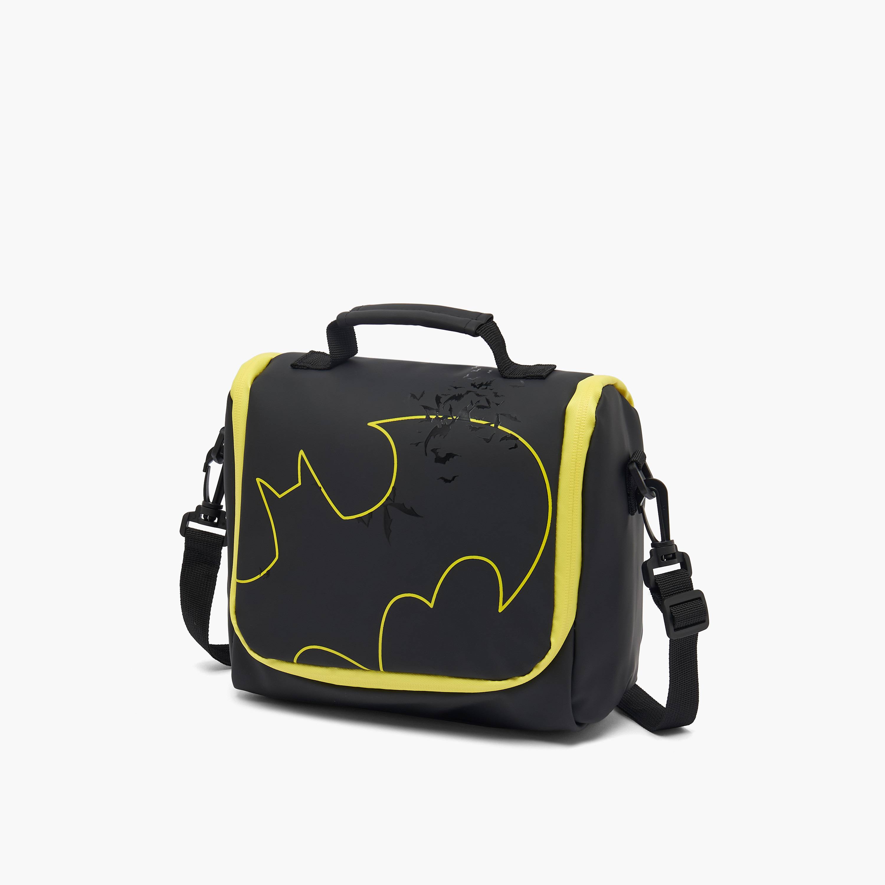 Batman Print Lunch Bag for Boys 8-12 Years with Insulation-school-lunchessentials-lunchbags-image-7