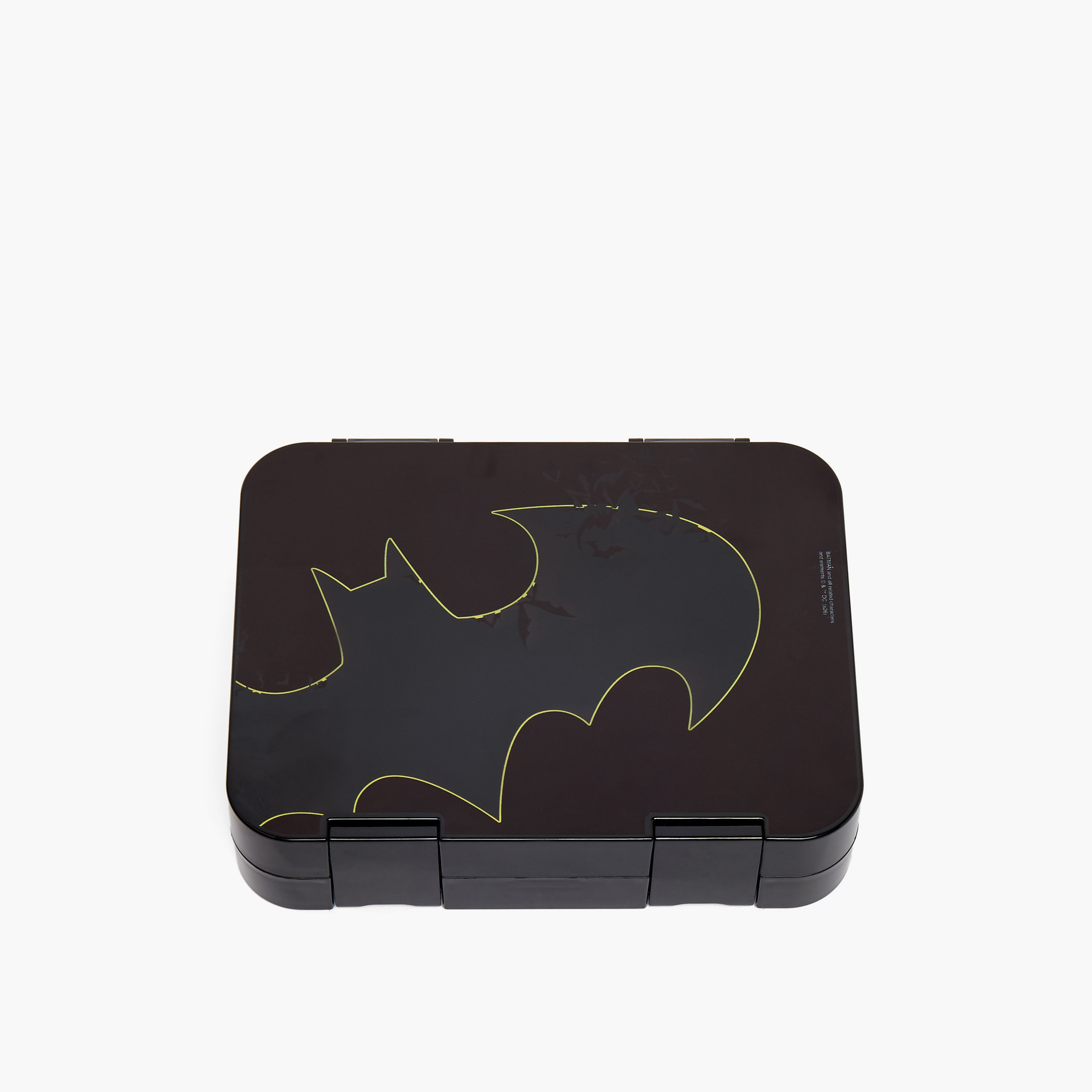 صندوق غداء بينتو بطبعات باتمان بغطاء بقفل إغلاق للأولاد - 1 لتر-school-lunchessentials-lunchboxes-image-2