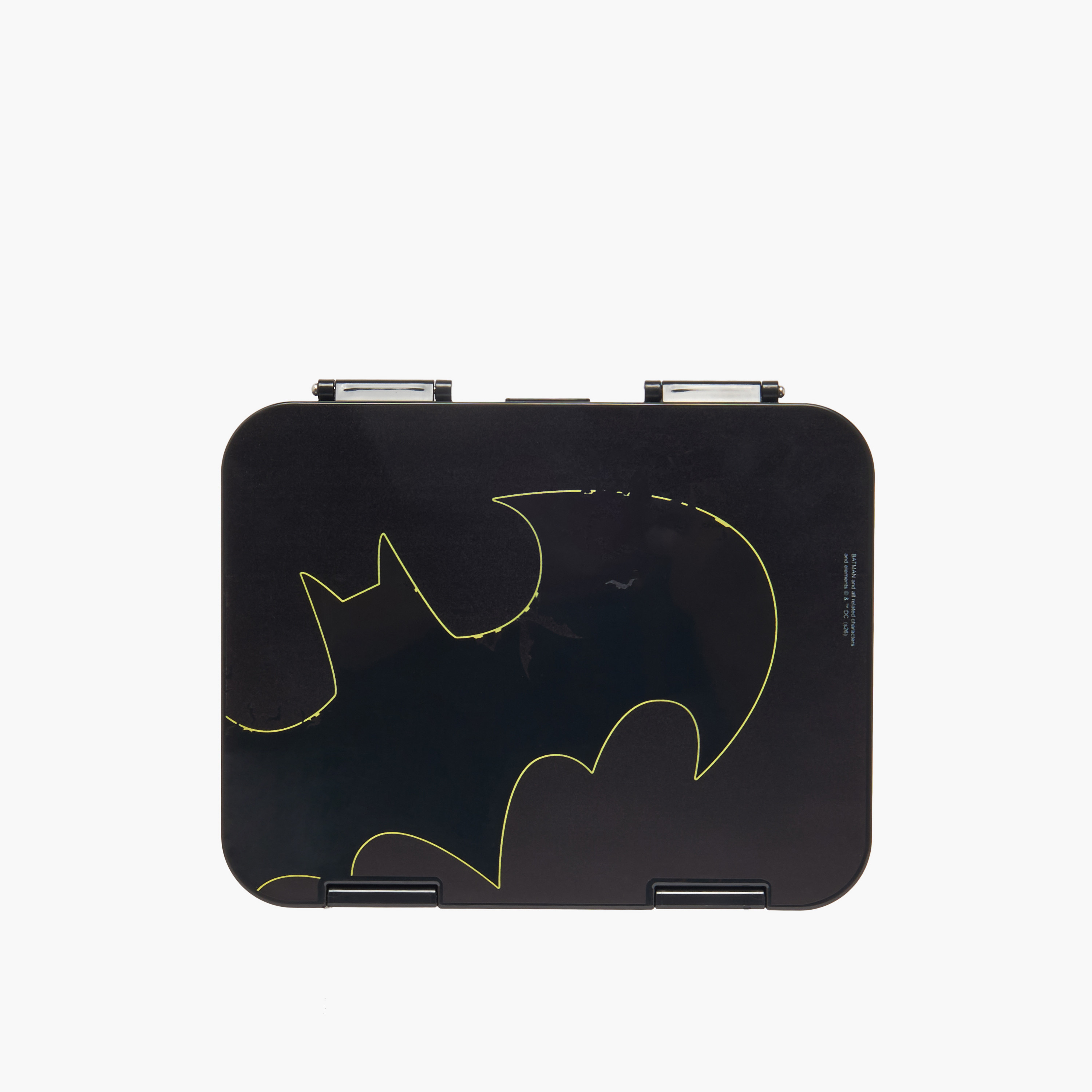 صندوق غداء بينتو بطبعات باتمان بغطاء بقفل إغلاق للأولاد - 1 لتر-school-lunchessentials-lunchboxes-image-3