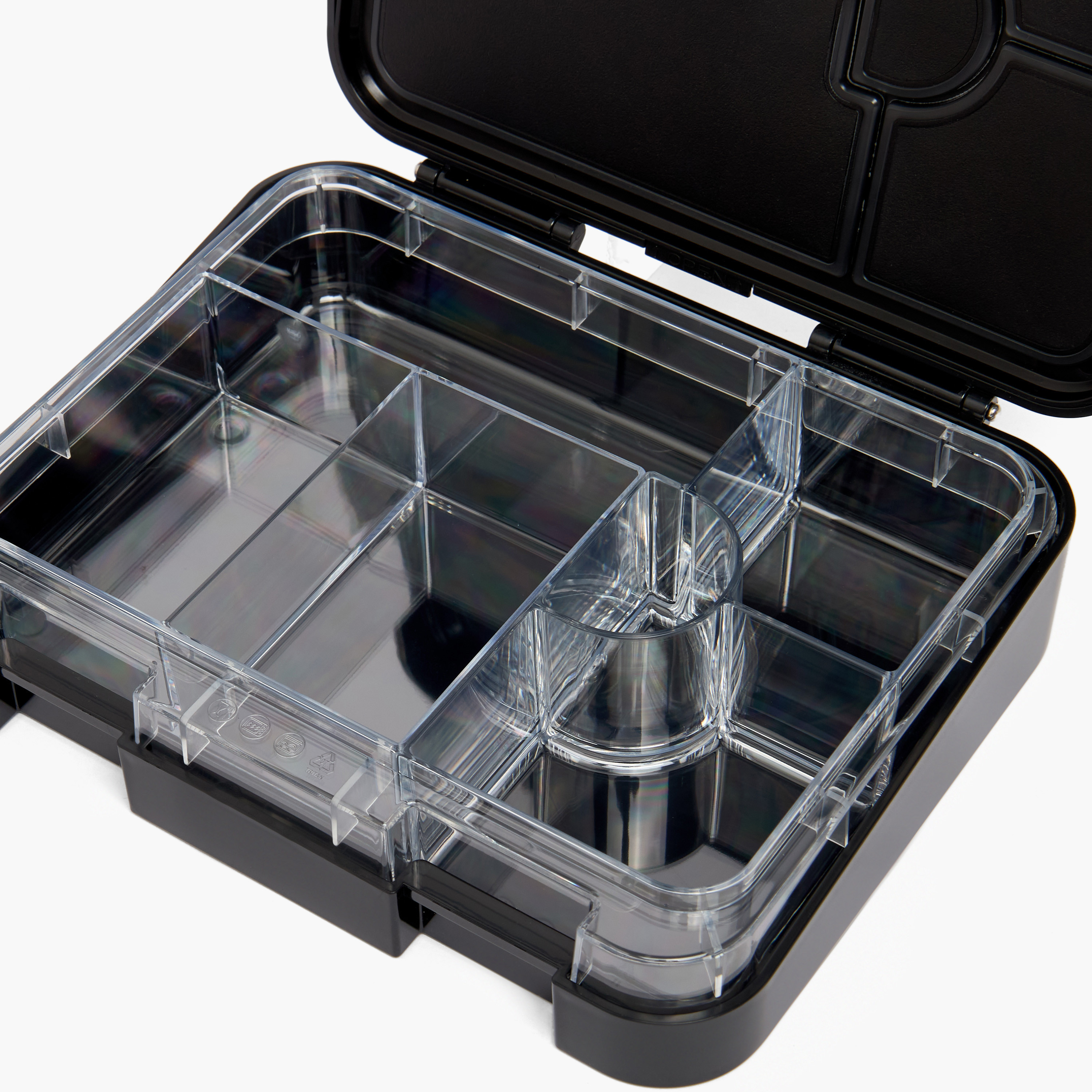 صندوق غداء بينتو بطبعات باتمان بغطاء بقفل إغلاق للأولاد - 1 لتر-school-lunchessentials-lunchboxes-image-8