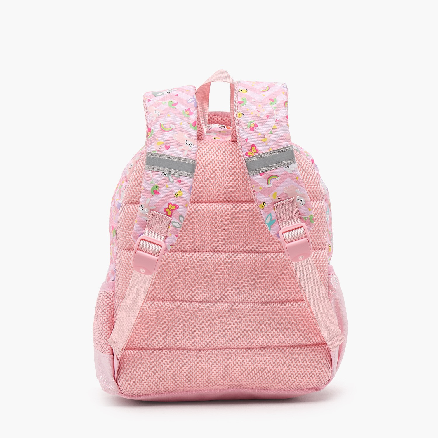 شنطة ظهر بطبعة أرنب للبنات من 3-5 سنوات مع أحزمة مبطنة من ريدل-school-bagsandbackpacks-backpacks-image-8