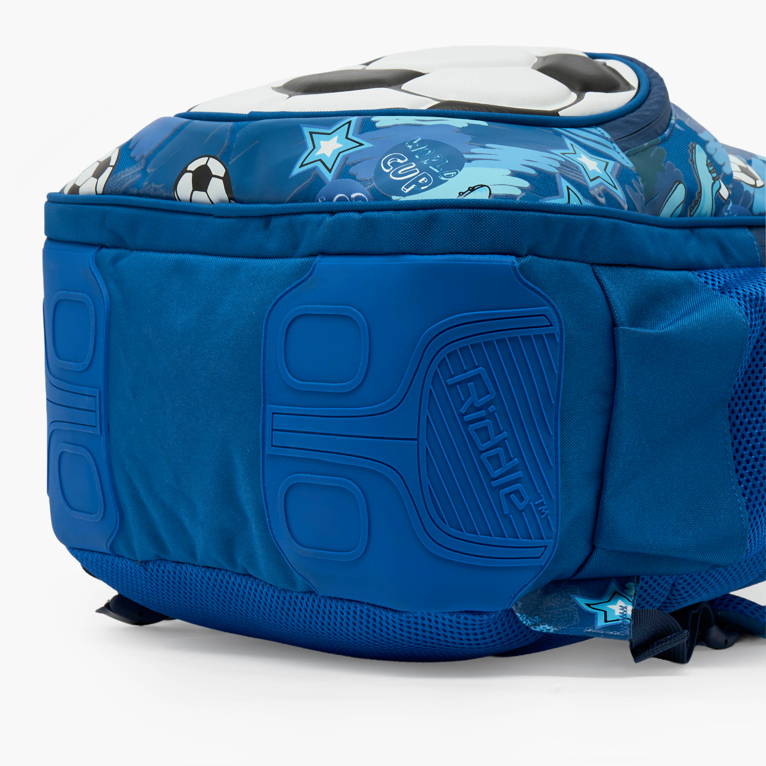 Riddle Football Print Backpack for Boys 5-8 Years with Padded Adjustable Straps-school-bagsandbackpacks-backpacks-image-9