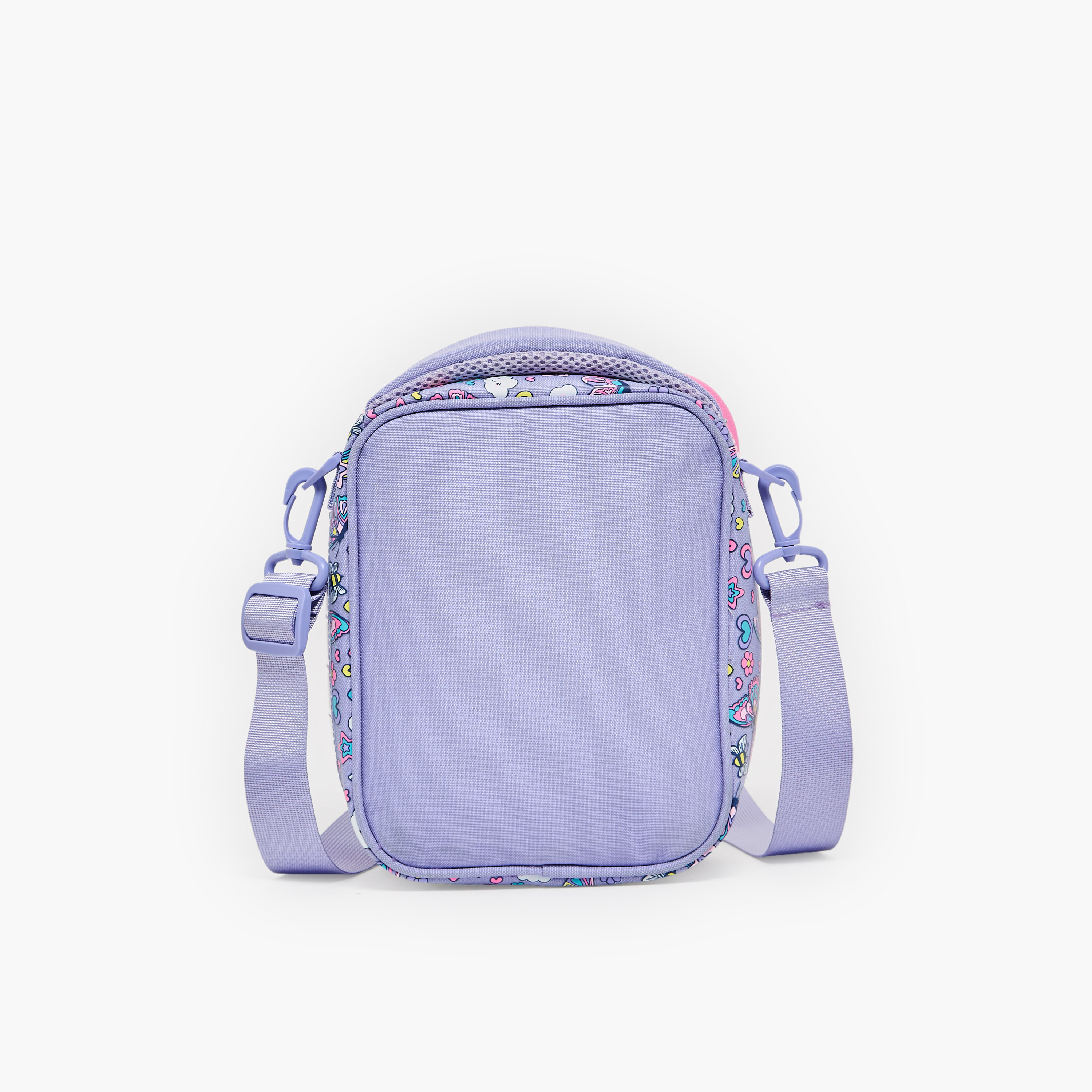 شنطة غداء مطبوعة بفراشة للبنات من 5-8 سنوات مع عازل حرارة من ريدل-school-lunchessentials-lunchbags-image-10