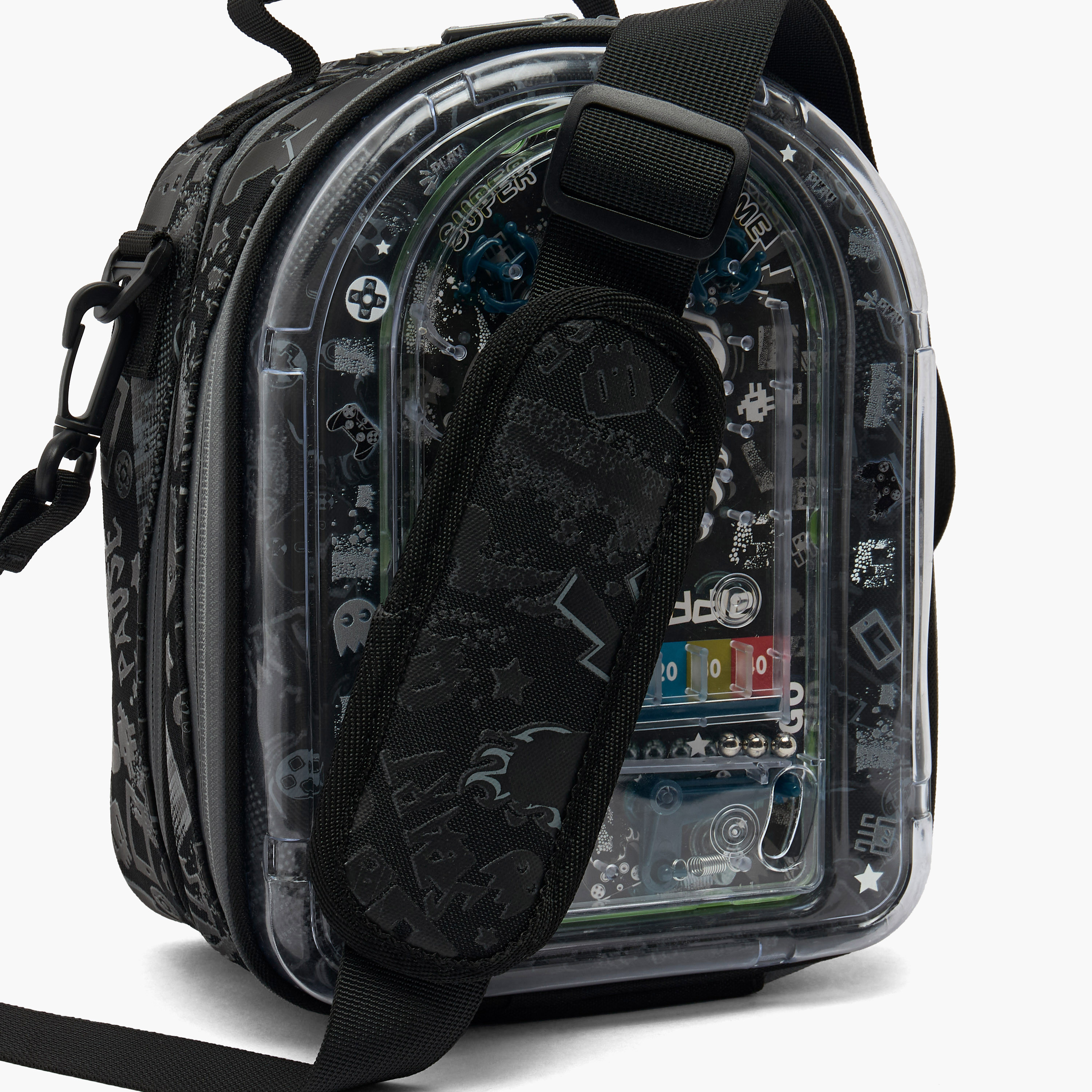 Riddle Gaming Print Lunch Bag for Boys 5-8 Years with Detachable Strap-school-lunchessentials-lunchbags-image-7
