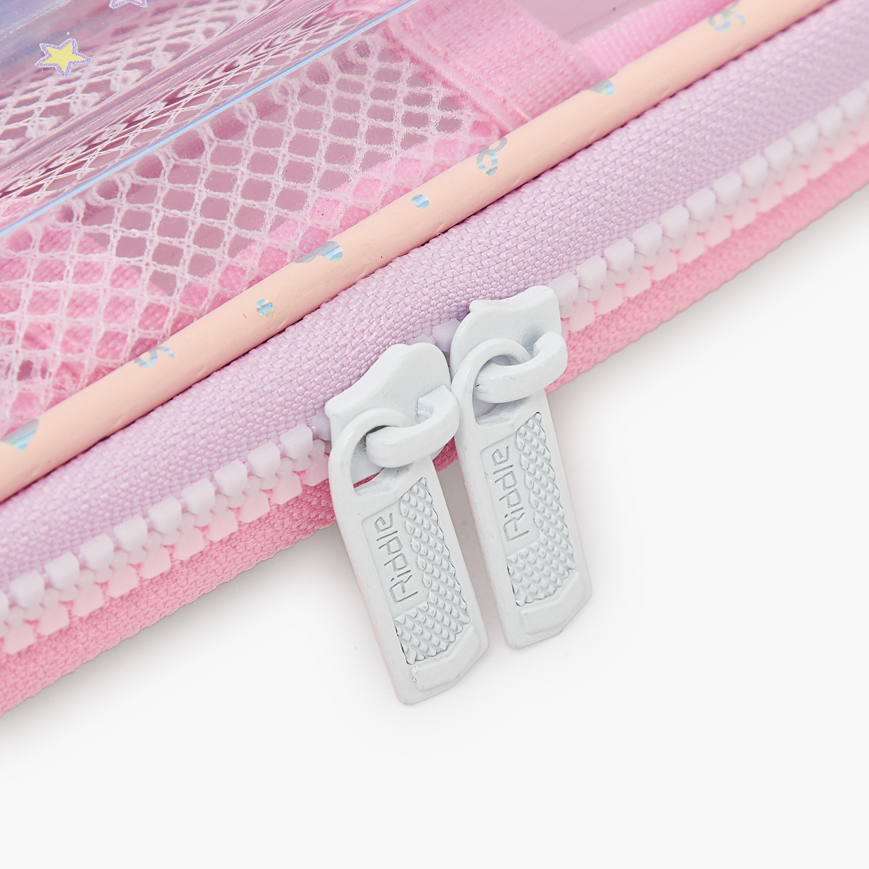 Riddle Food Print Pencil Pouch with Zip Closure-school-stationery-pencilcases-image-7