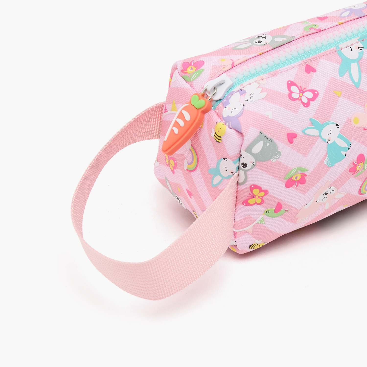 مقلمة بطبعة أرنب مع سحاب إغلاق من ريدل-school-stationery-pencilcases-image-6