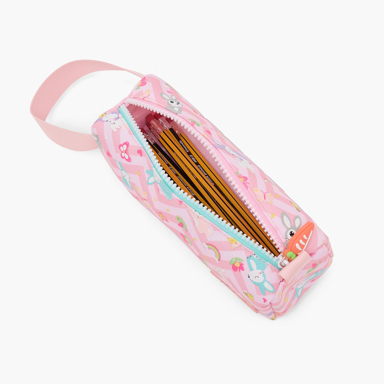مقلمة بطبعة أرنب مع سحاب إغلاق من ريدل-school-stationery-pencilcases-image-9