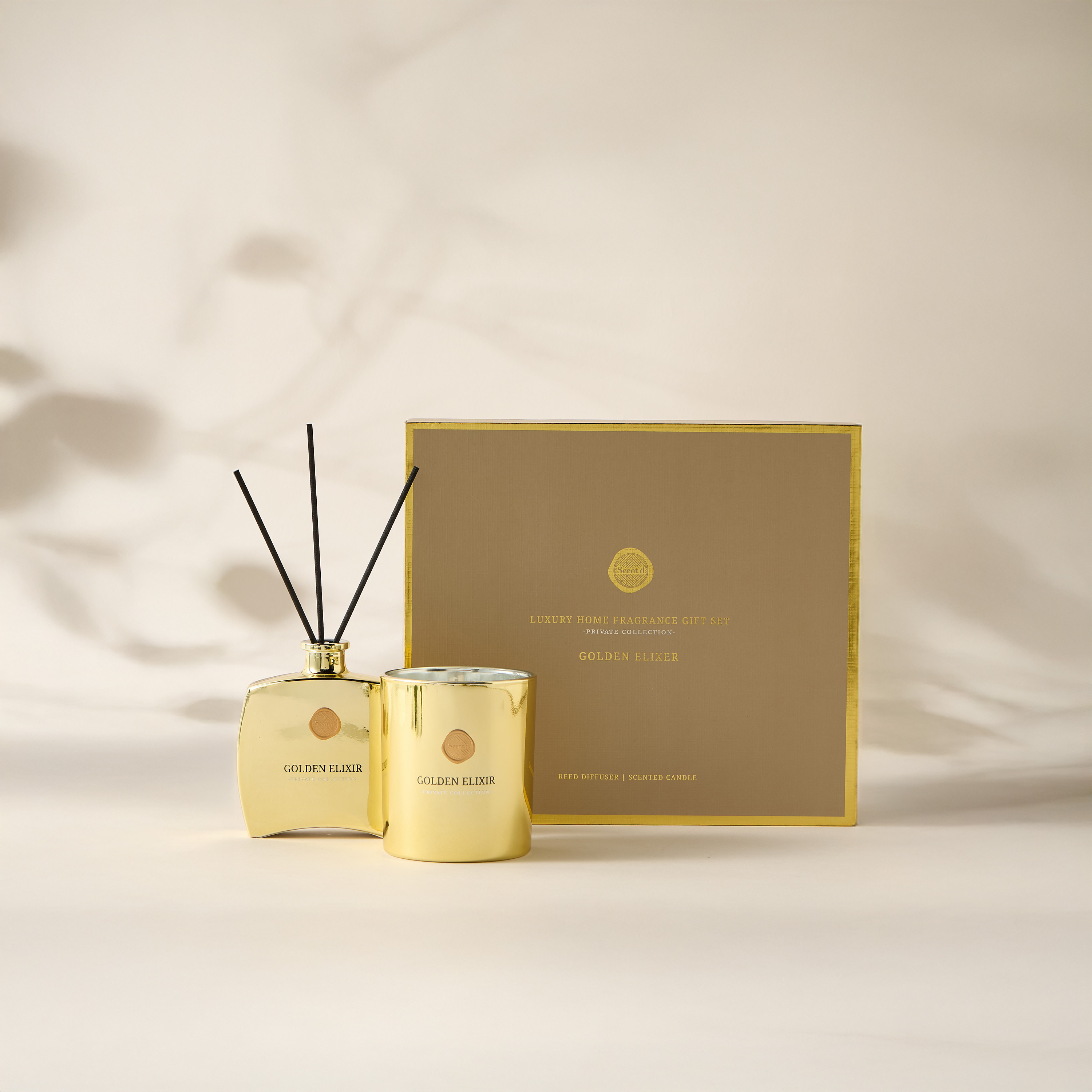 Scent.d London Golden Elixir Diffuser and Jar Candle Gift Set-household-homefragrance-fragrancegiftset-image-3