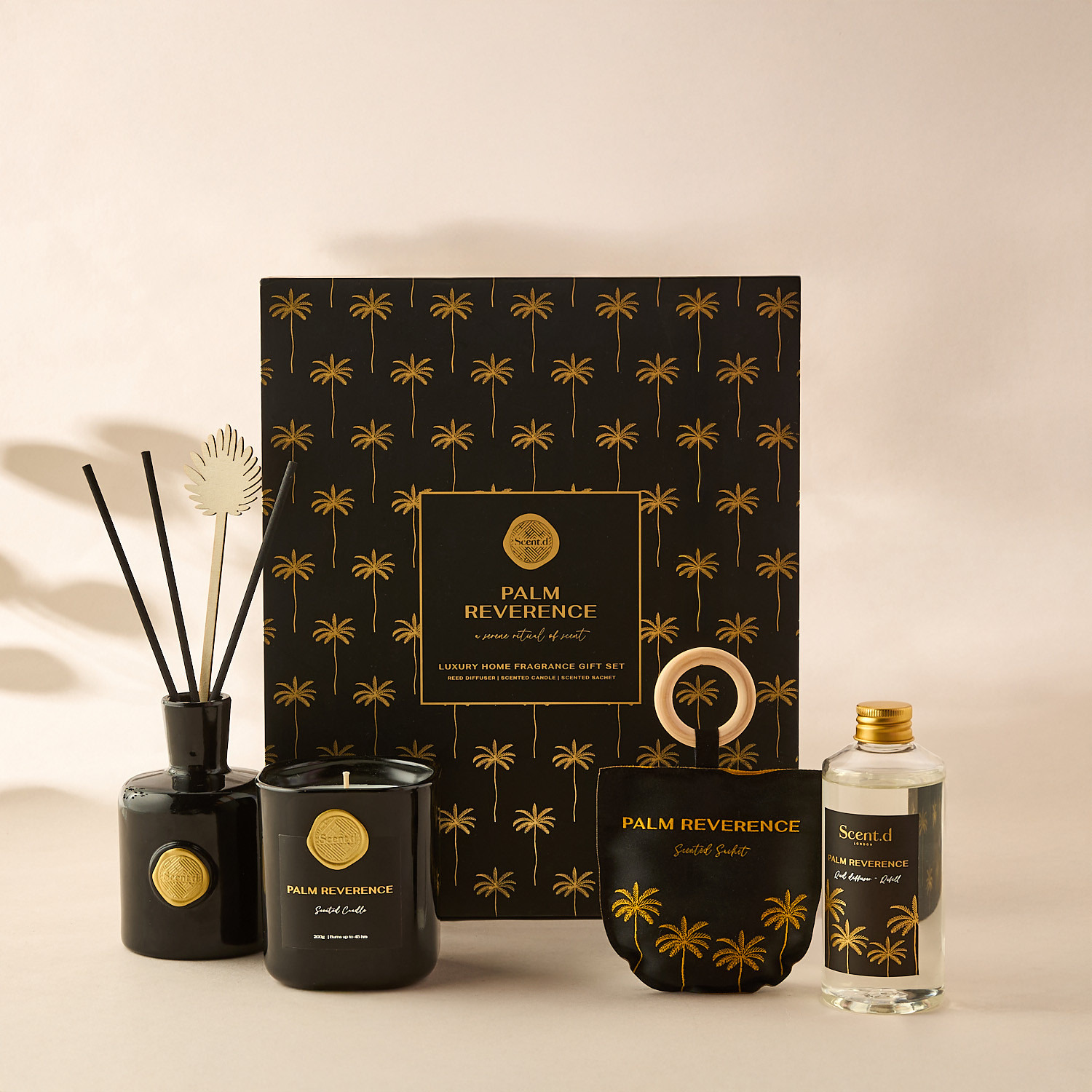Scent.d London 3-Piece Palm Reverence Fragrance Gift Set-household-homefragrance-fragrancegiftset-image-2
