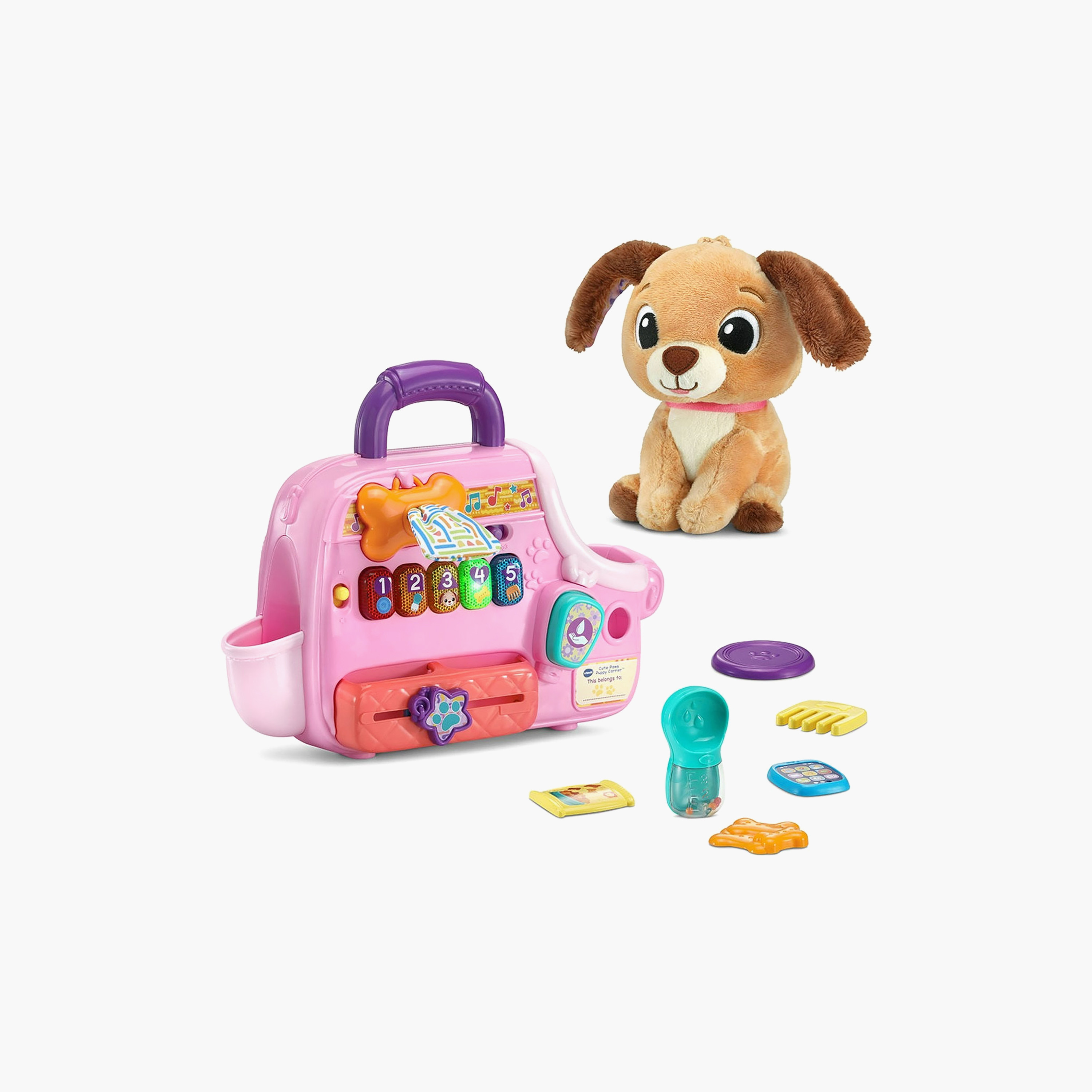 Vtech Cutie Puppy Carrier with Light & Music-toys-babyandtoddlertoys-learningtoys-image-2