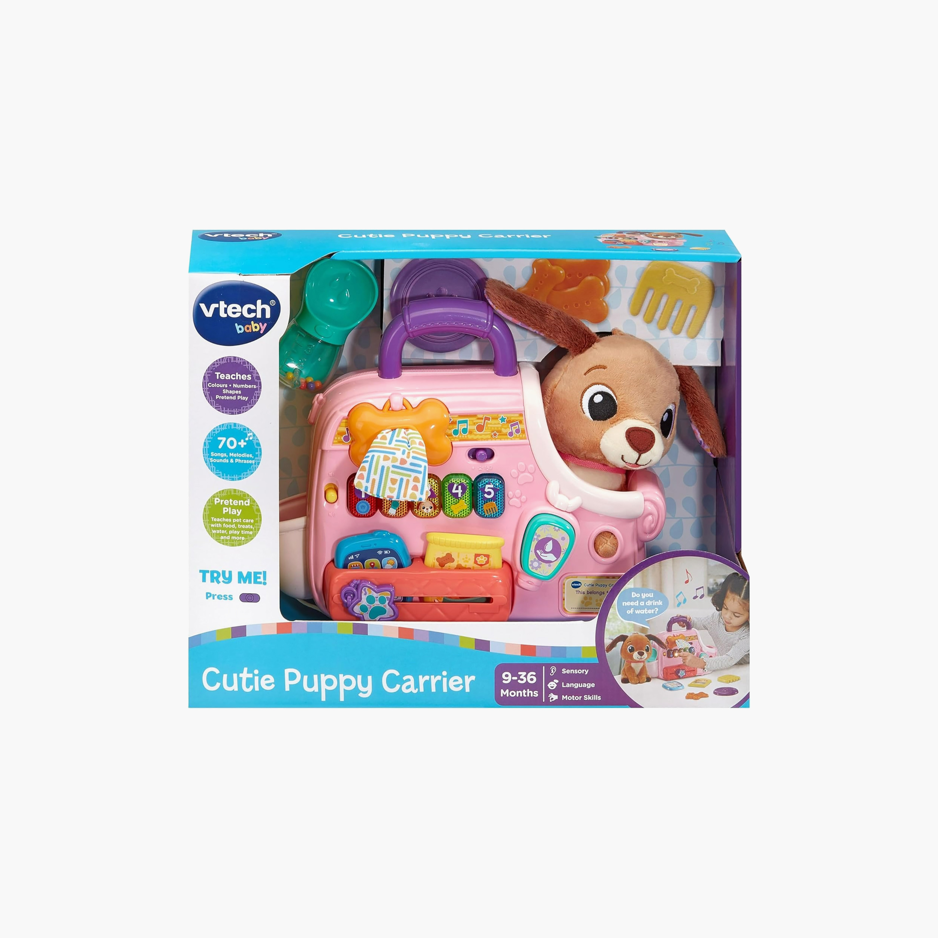 Vtech Cutie Puppy Carrier with Light & Music-toys-babyandtoddlertoys-learningtoys-image-4