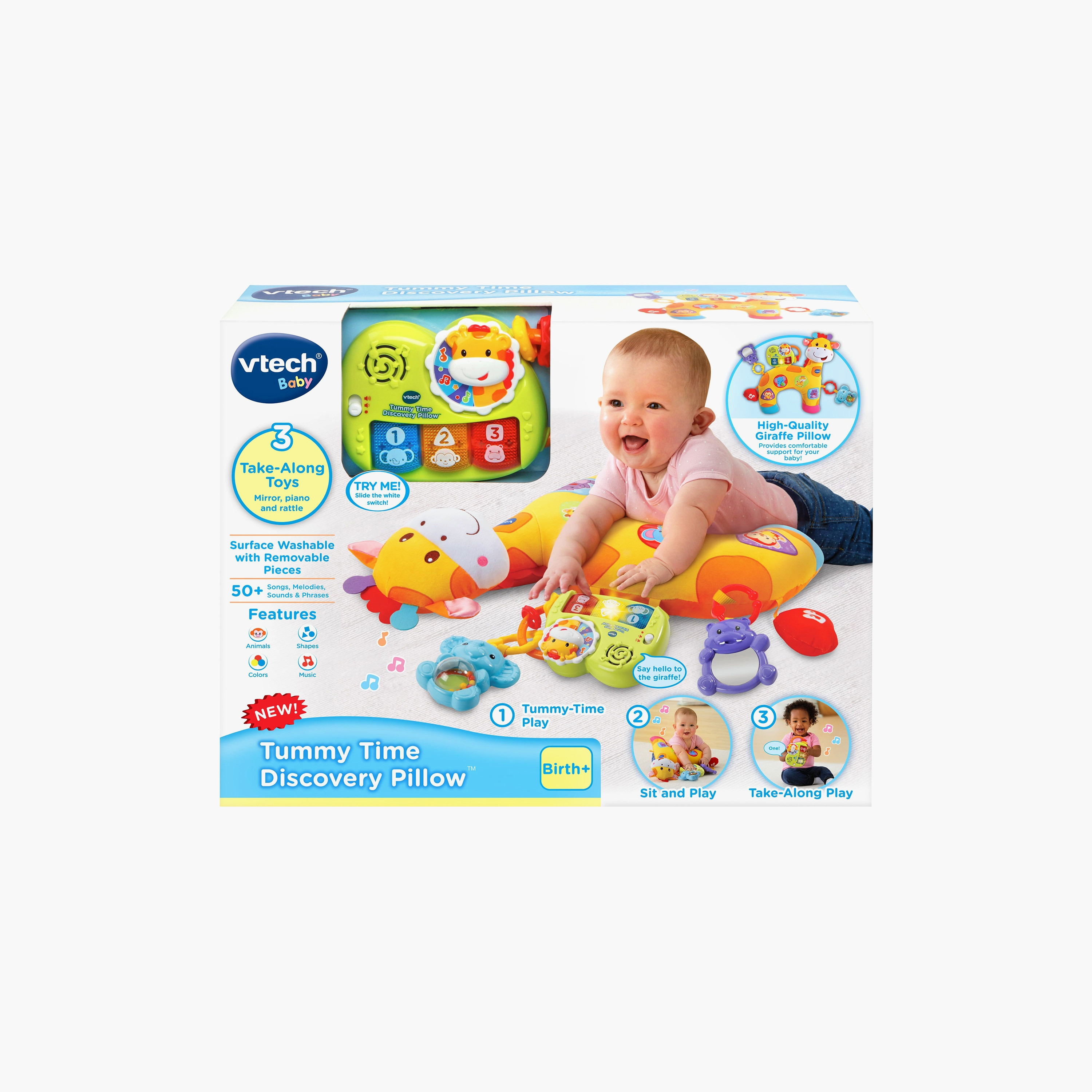 Vtech Tummy Time Discovery Pillow Set-toys-babyandtoddlertoys-learningtoys-image-6