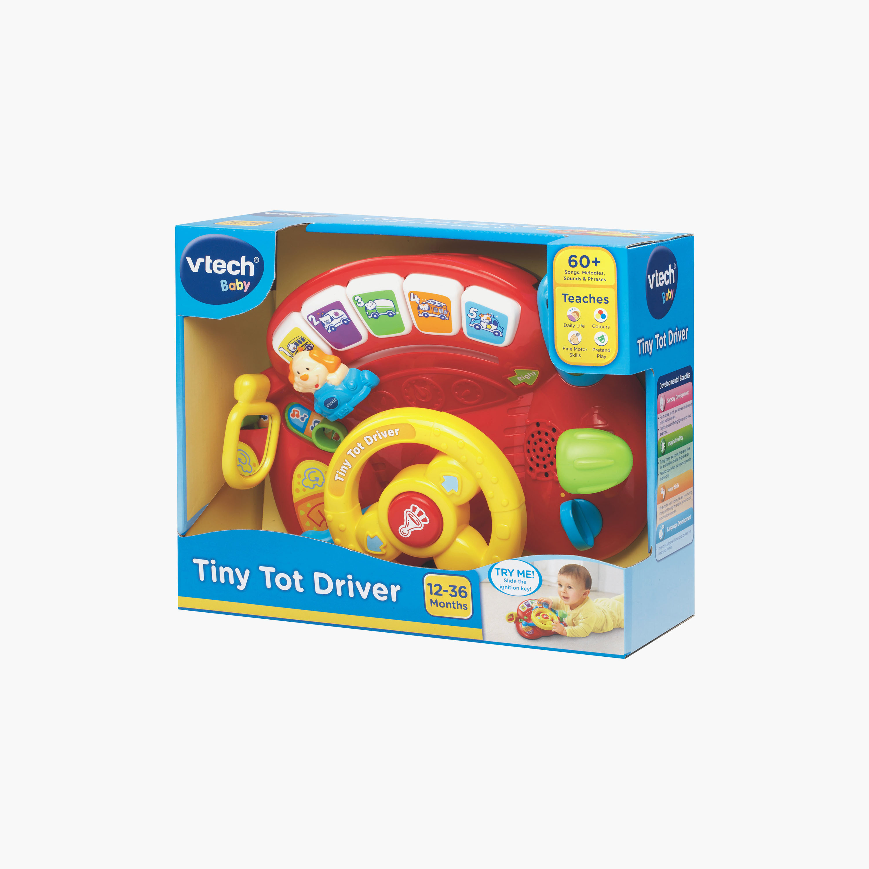 Vtech Tiny Tot Driver-toys-babyandtoddlertoys-lightsandmusicaltoys-image-4