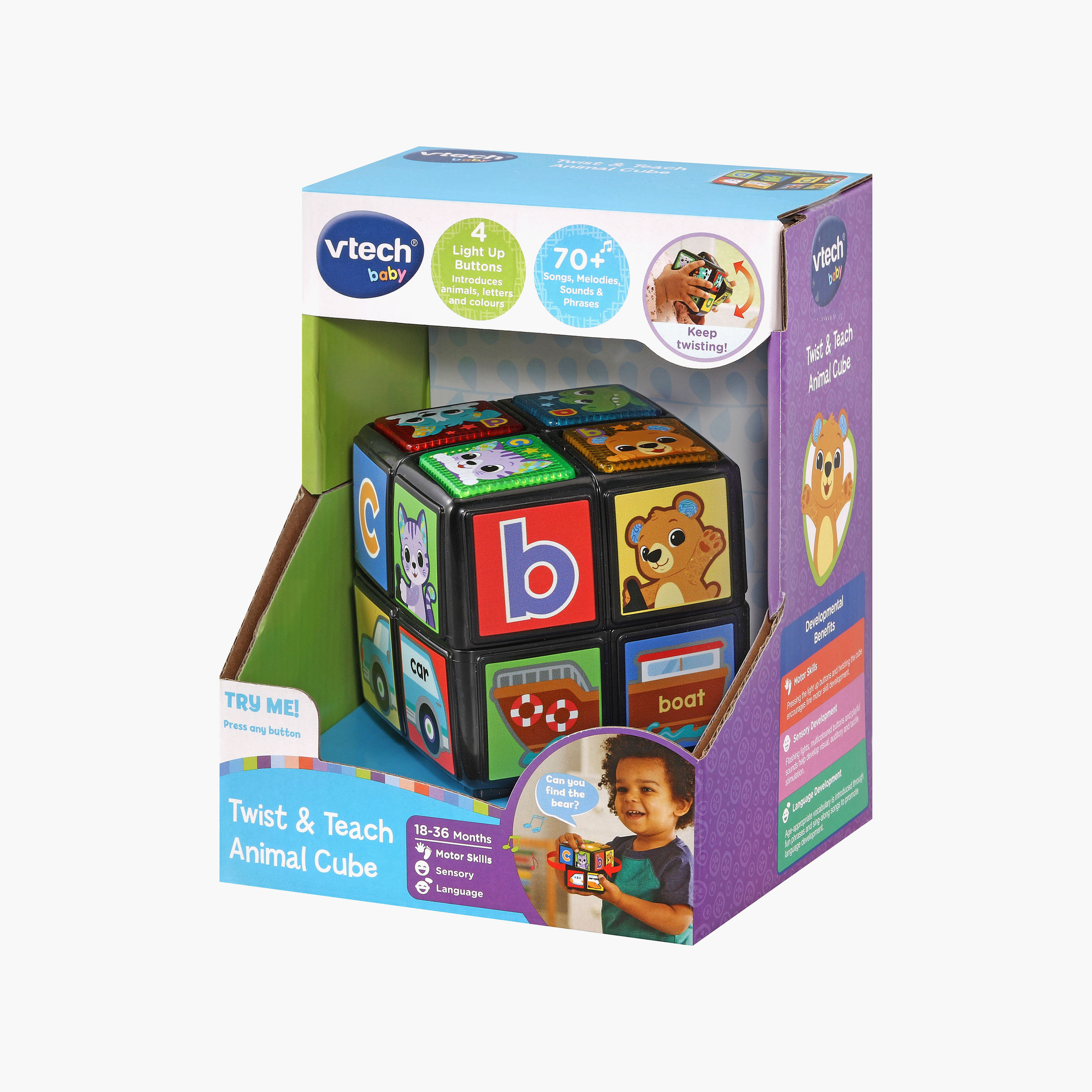 Vtech Baby Twist & Teach Animal Cube-toys-babyandtoddlertoys-learningtoys-image-2