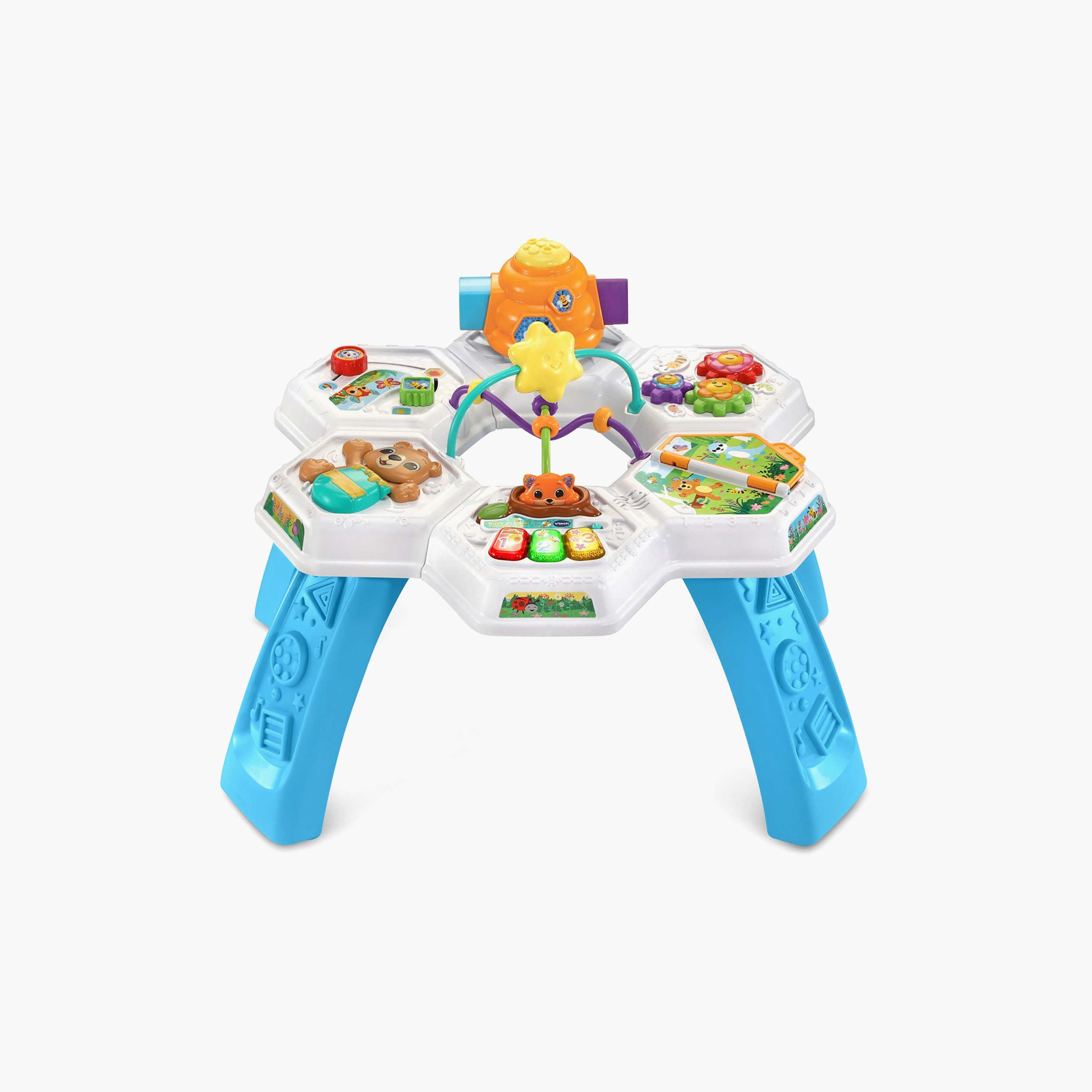 طقم طاولة أنشطة النحلة النشيطة 2 في 1 من في تك-toys-babyandtoddlertoys-learningtoys-image-1