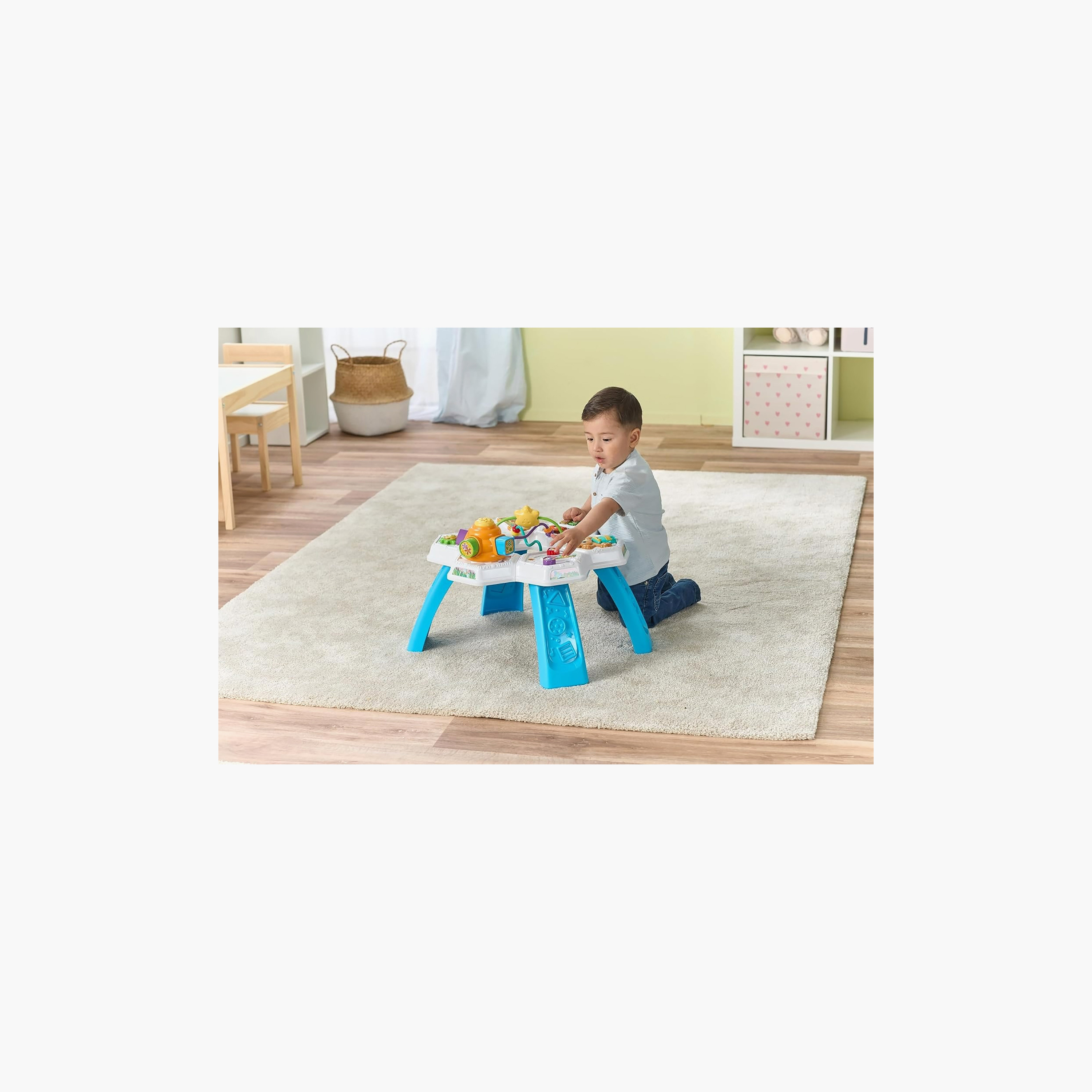 طقم طاولة أنشطة النحلة النشيطة 2 في 1 من في تك-toys-babyandtoddlertoys-learningtoys-image-2
