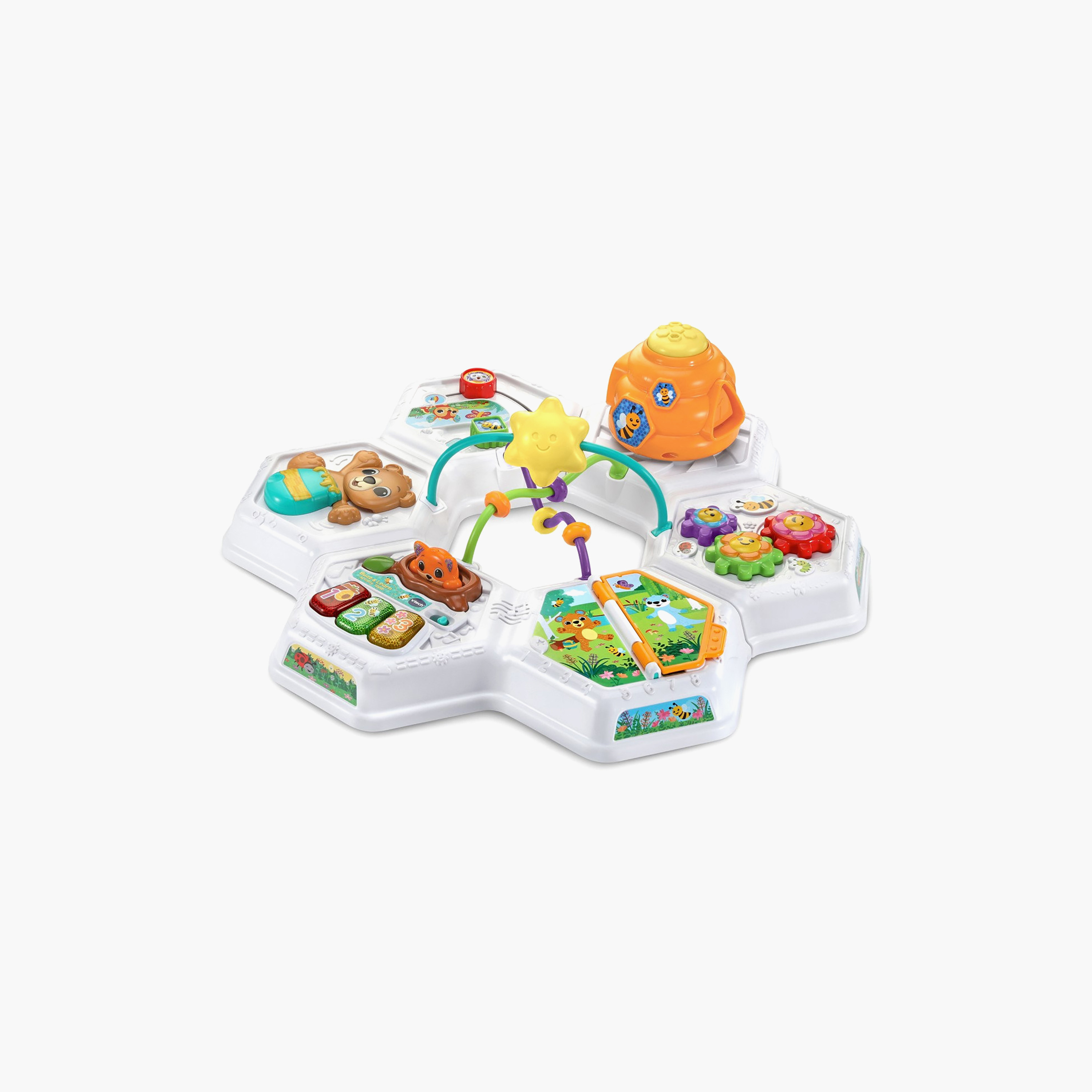 طقم طاولة أنشطة النحلة النشيطة 2 في 1 من في تك-toys-babyandtoddlertoys-learningtoys-image-4