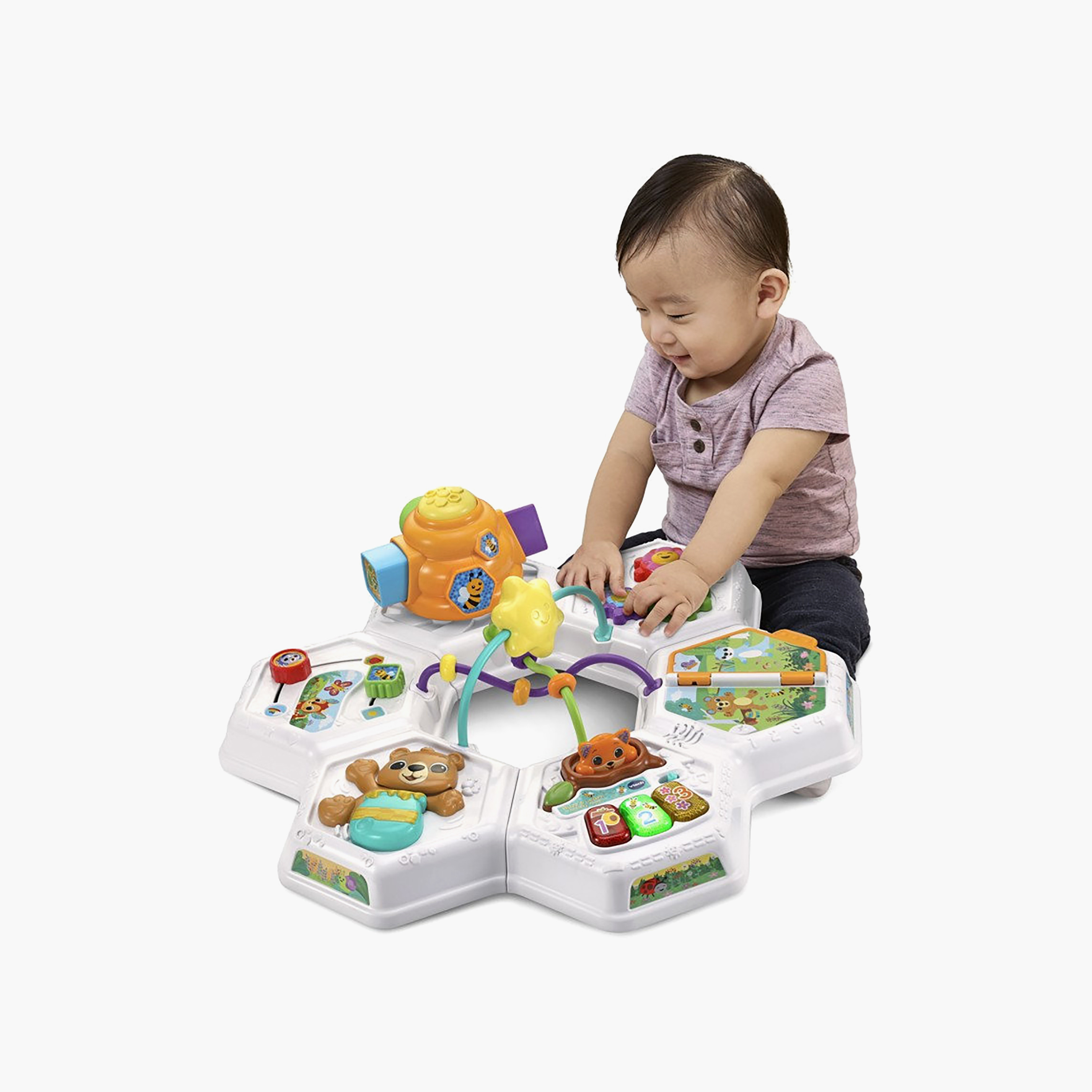 طقم طاولة أنشطة النحلة النشيطة 2 في 1 من في تك-toys-babyandtoddlertoys-learningtoys-image-5