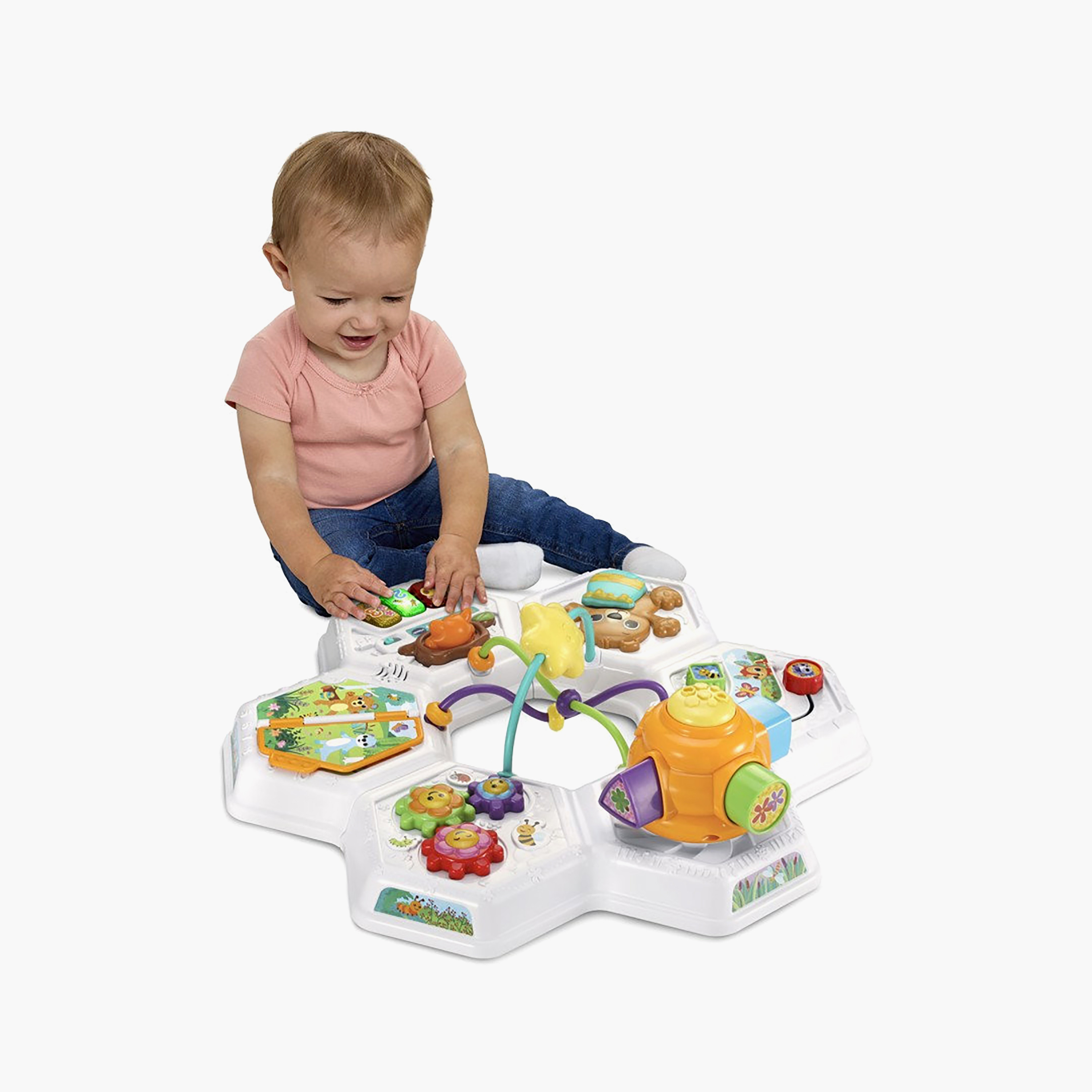 طقم طاولة أنشطة النحلة النشيطة 2 في 1 من في تك-toys-babyandtoddlertoys-learningtoys-image-6