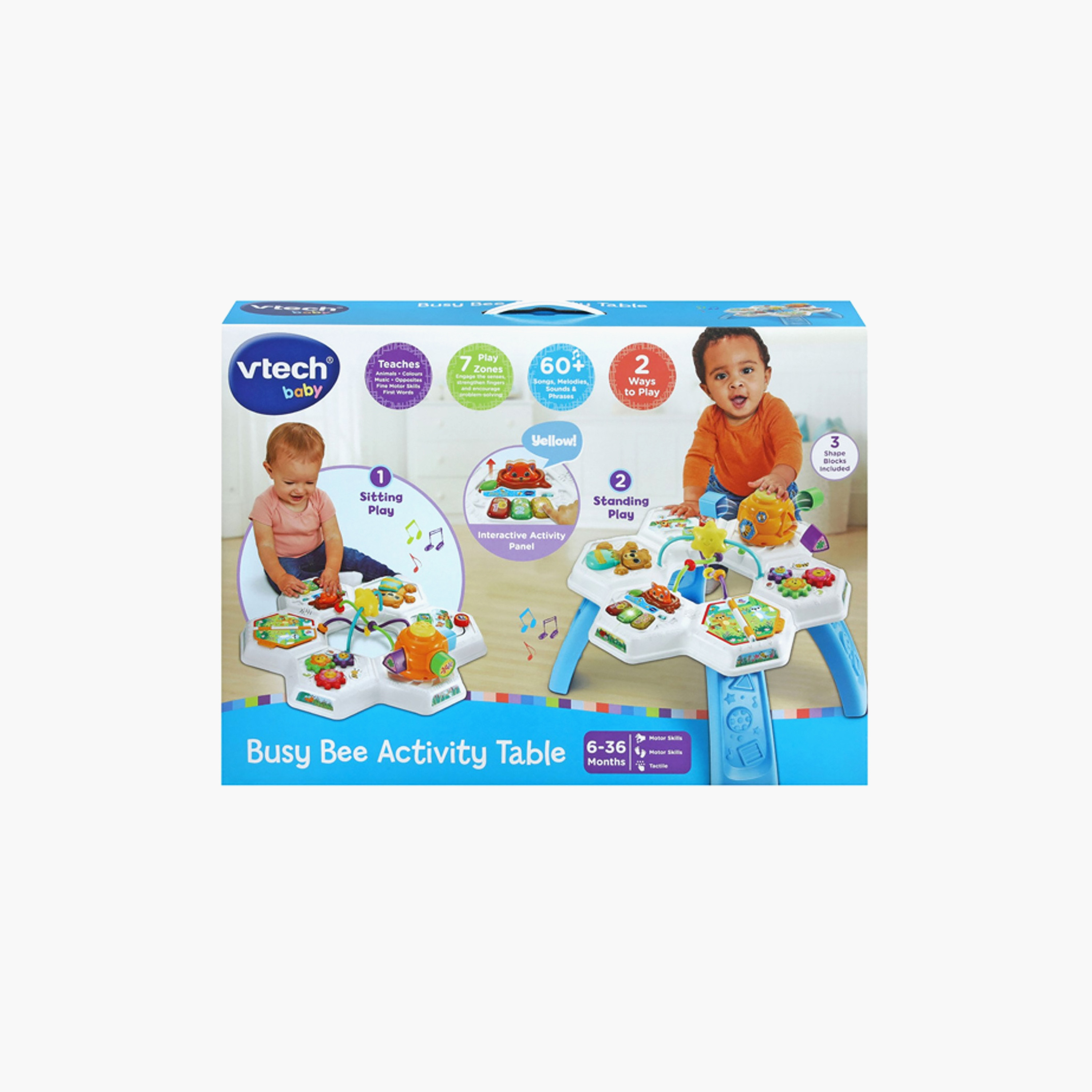 طقم طاولة أنشطة النحلة النشيطة 2 في 1 من في تك-toys-babyandtoddlertoys-learningtoys-image-7