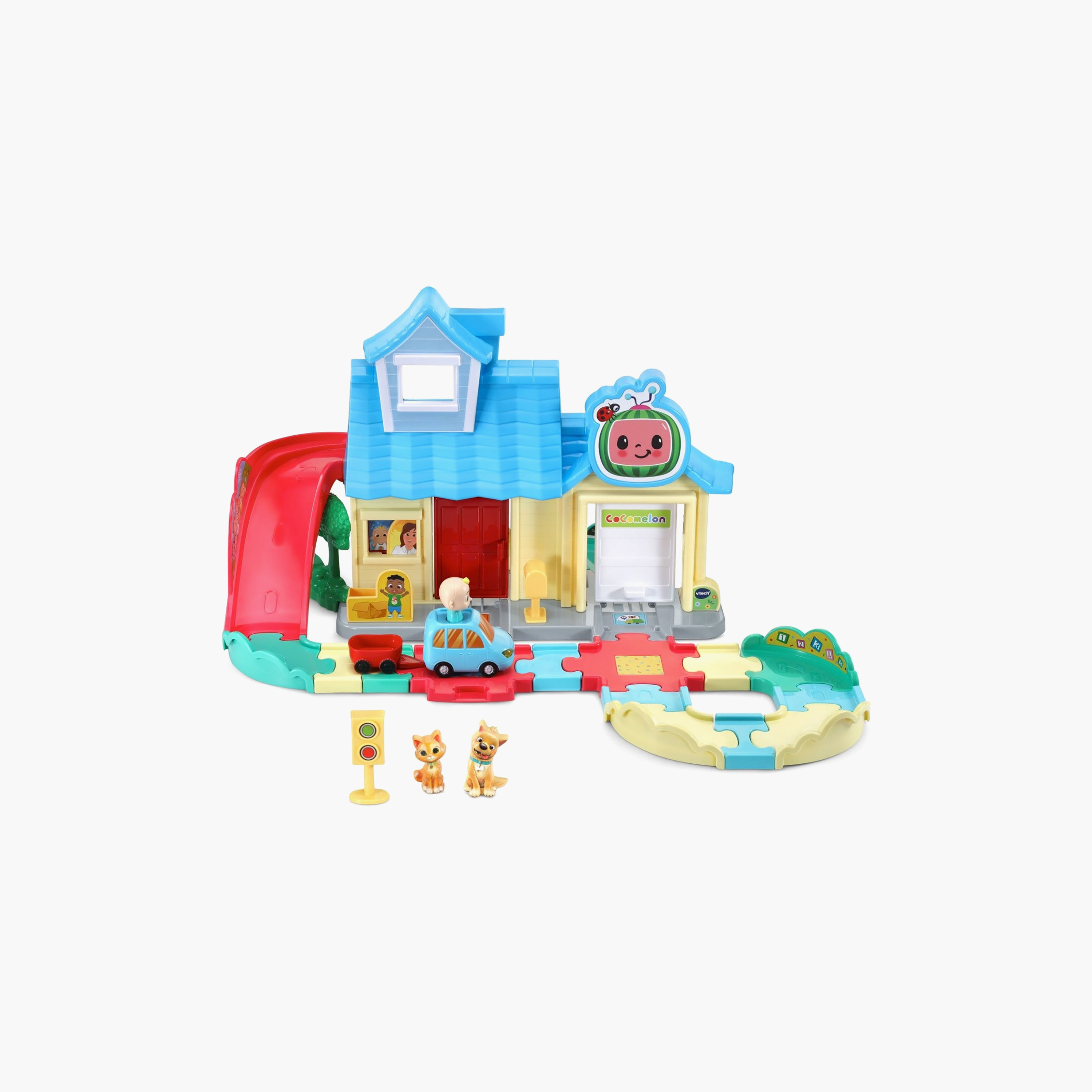 Vtech Go Go Smart Wheels JJ’s House Track Set-toys-playvehicles-racetracks-image-1