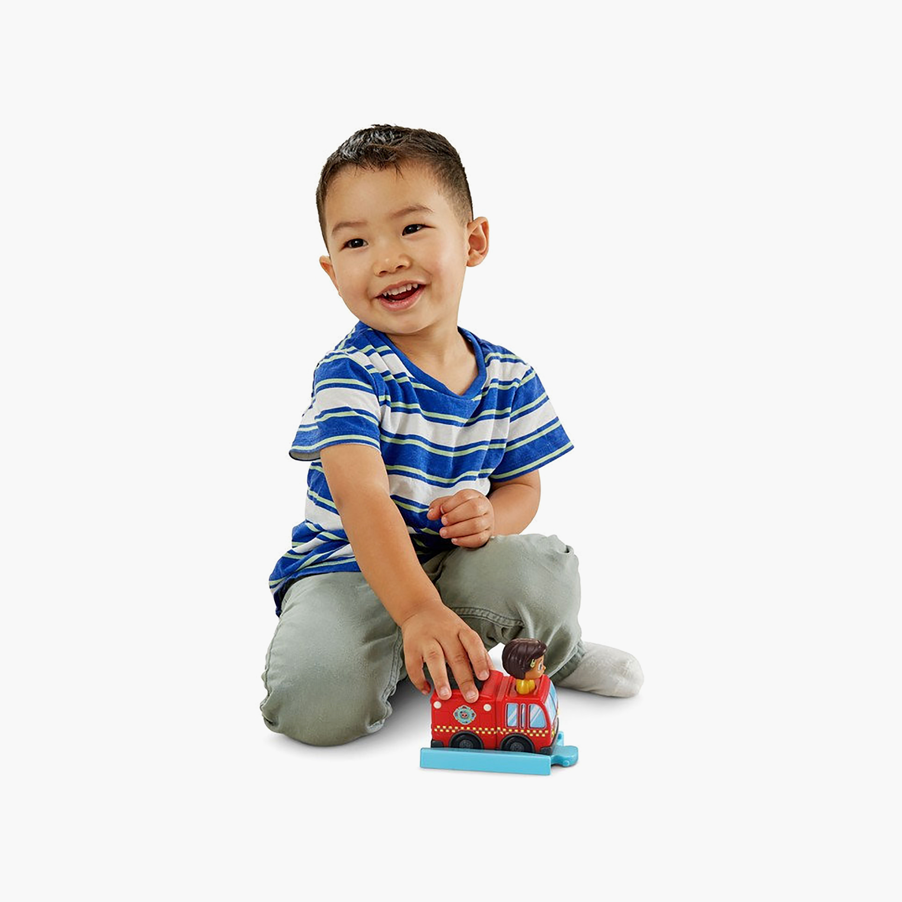 Vtech Go Go Smart Wheels Nina's Fire Truck & Track Set-toys-playvehicles-racetracks-image-7