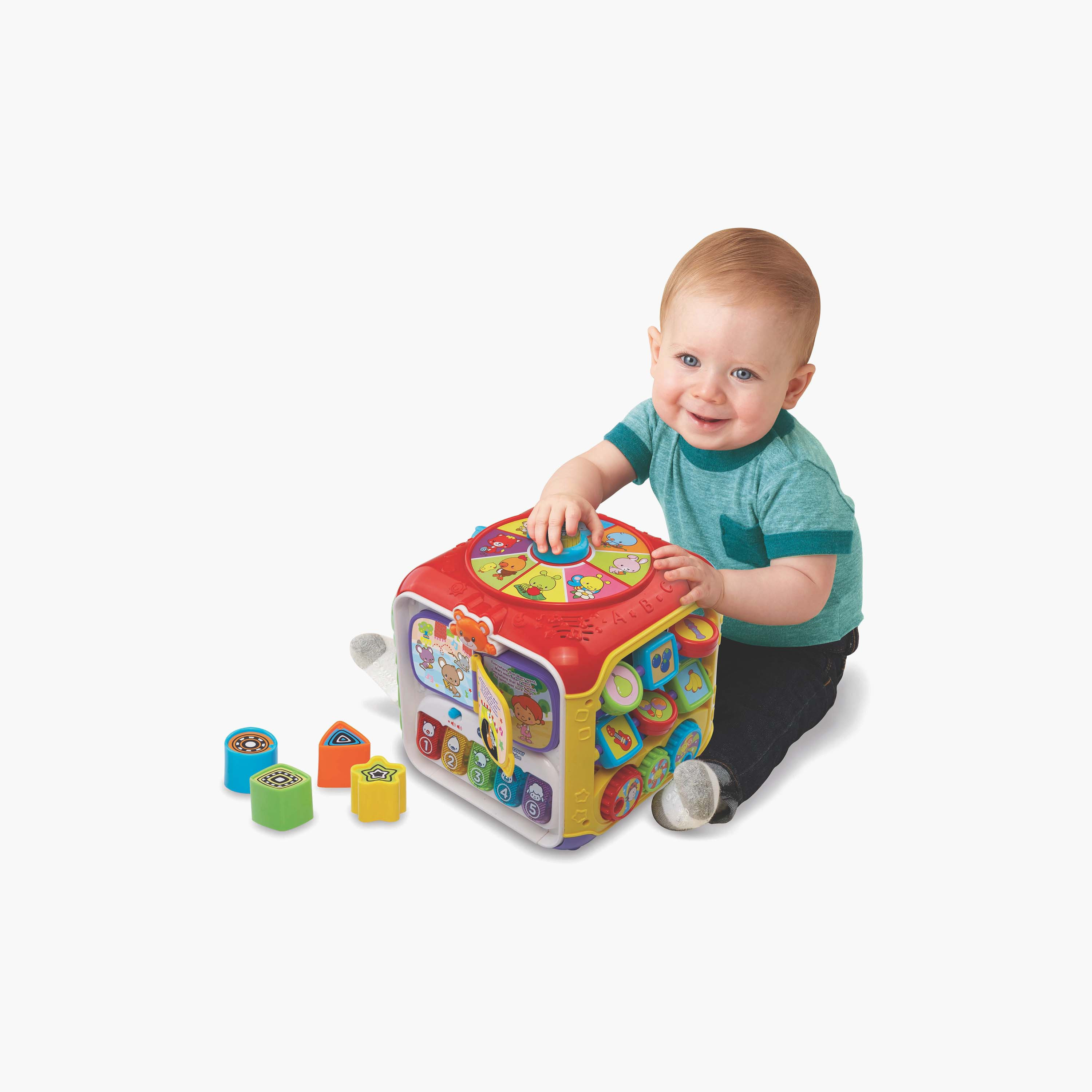 Vtech Sort & Discover Activity Cube-toys-babyandtoddlertoys-learningtoys-image-3