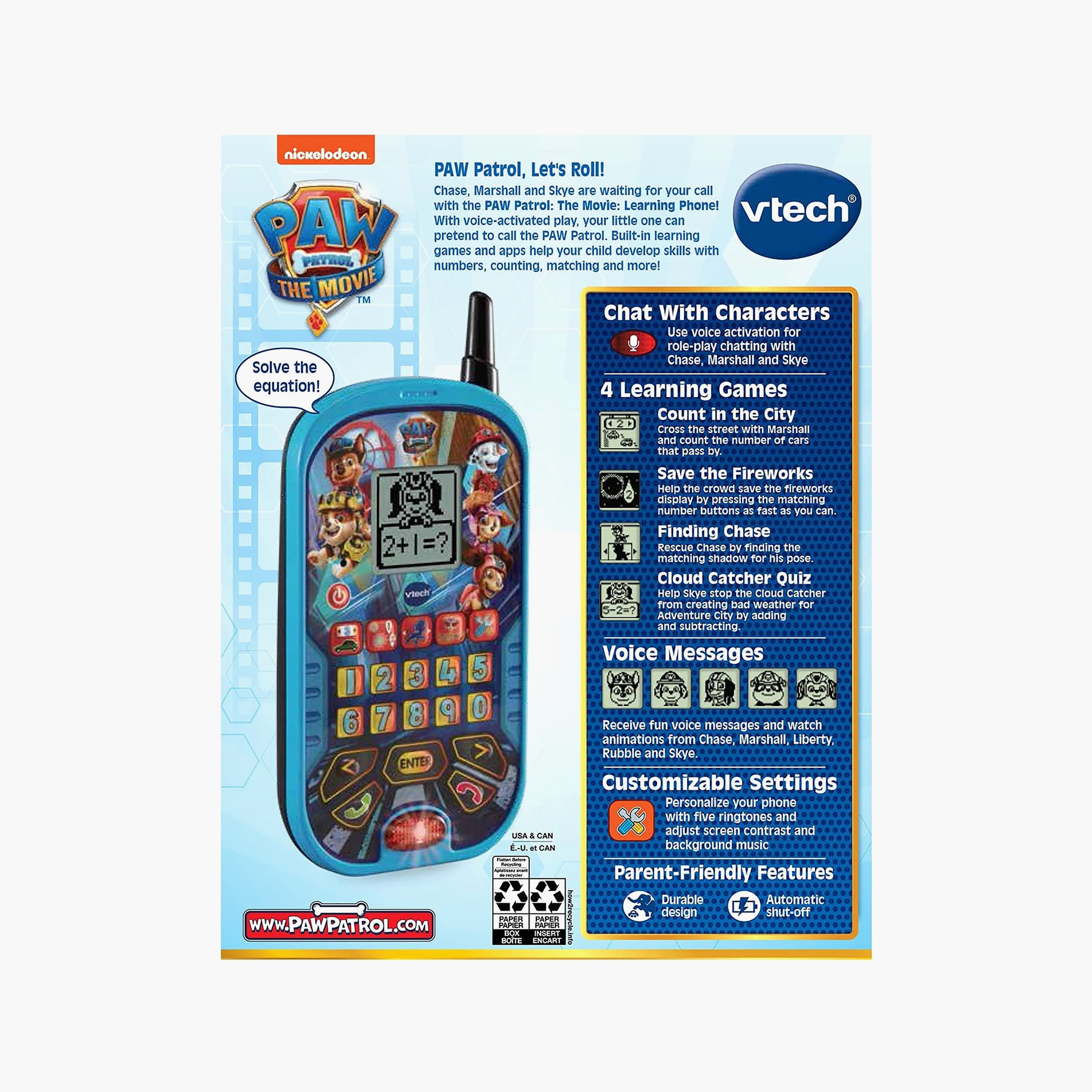 Vtech Paw Patrol The Movie Learning Phone-toys-babyandtoddlertoys-learningtoys-image-3