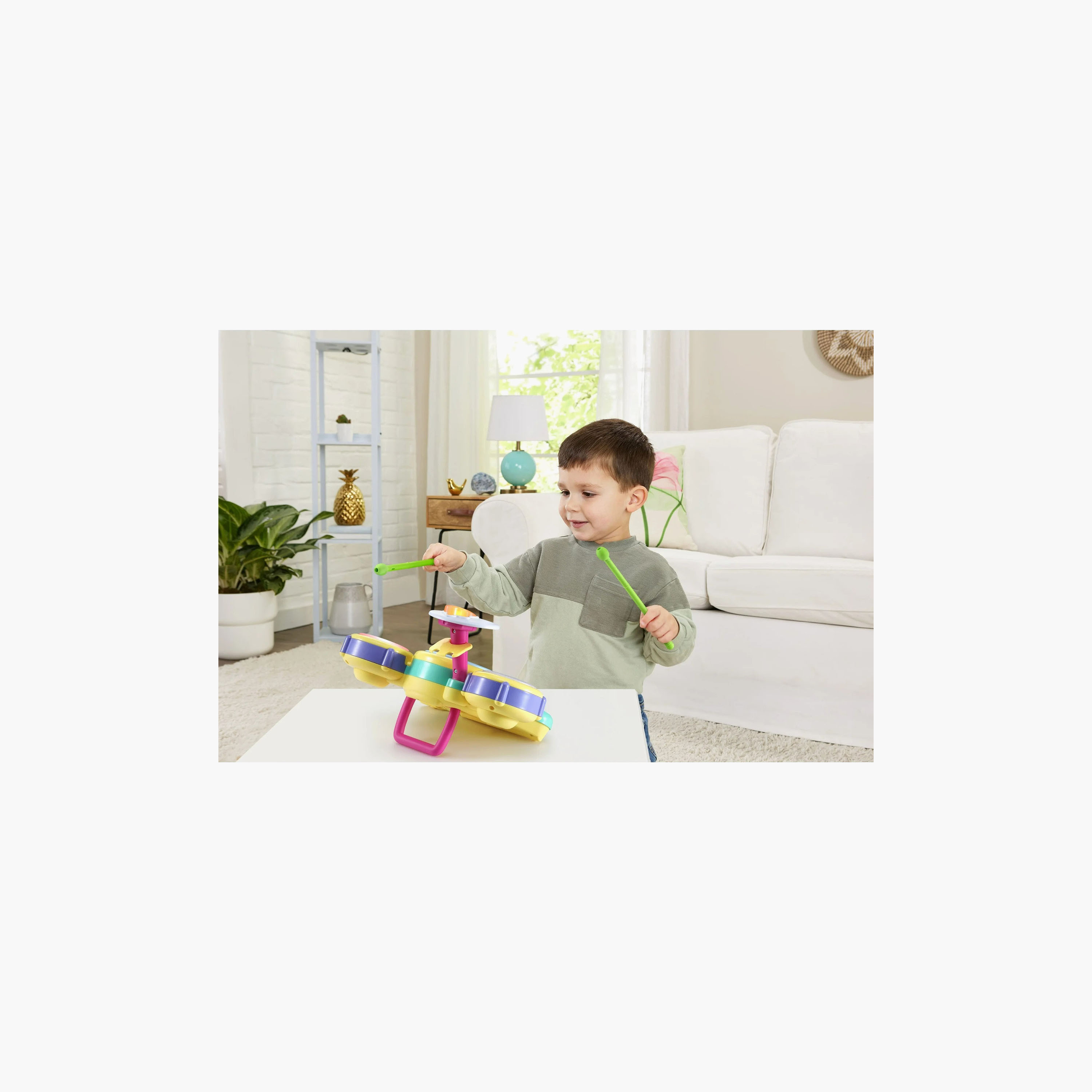 طقم طبول "هوراي" من في تك-toys-babyandtoddlertoys-lightsandmusicaltoys-image-7