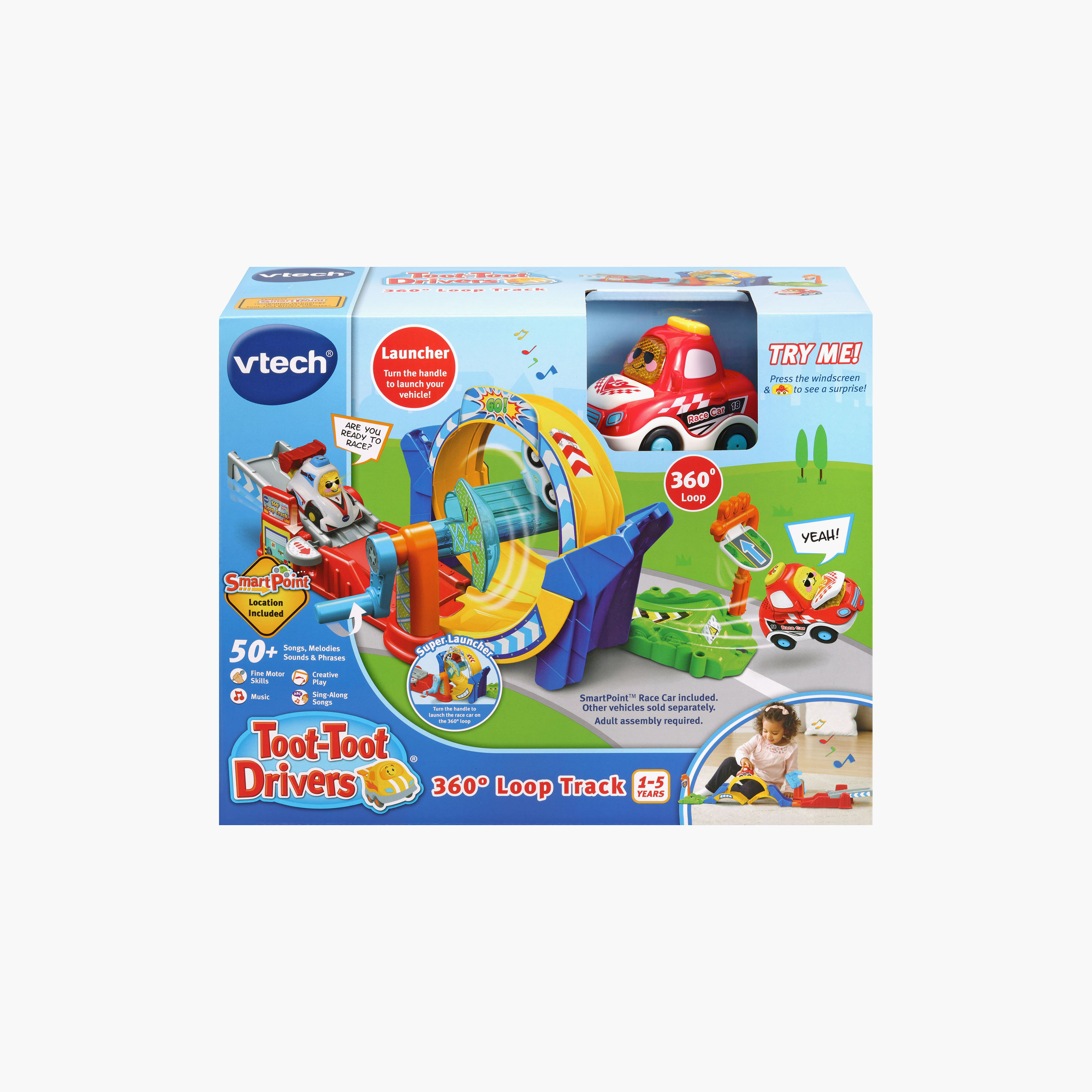 Vtech Toot-Toot Drivers 360 Loop Track Set-toys-playvehicles-racetracks-image-3