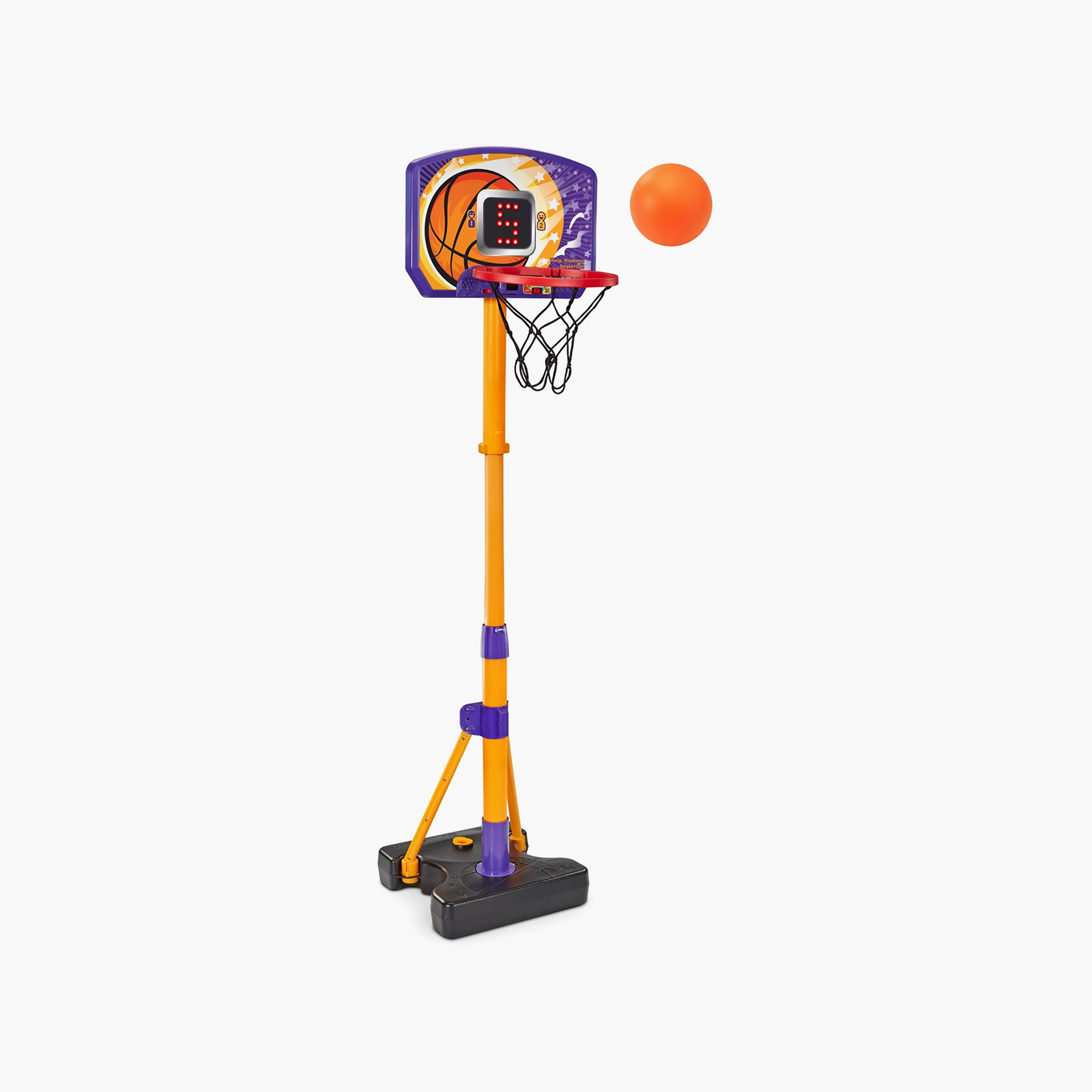 لعبة كرة السلة "هوب مادنس" مع لوحة تسجيل إلكترونية من في تك-toys-outdoor-activity-image-1