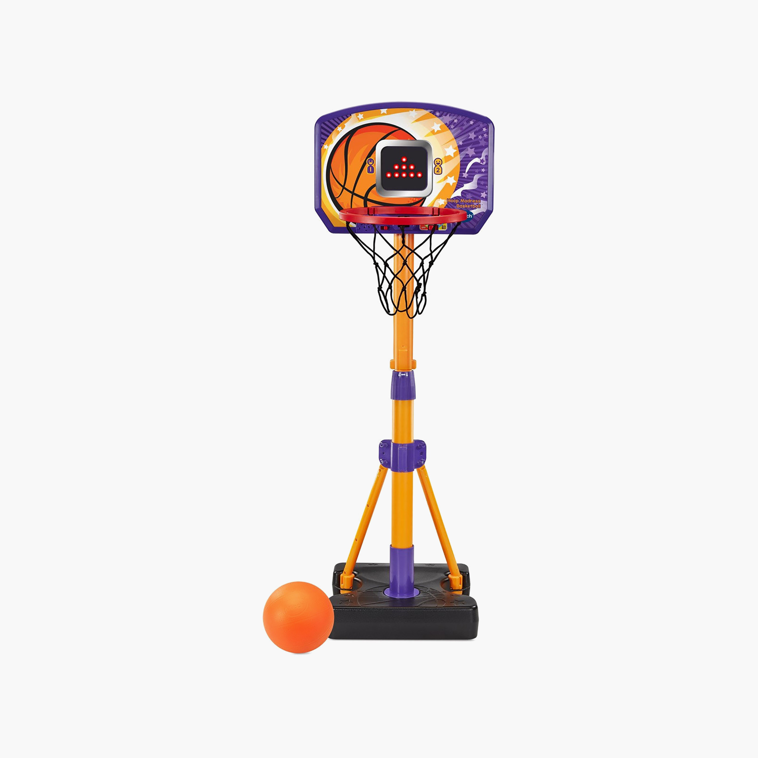 لعبة كرة السلة "هوب مادنس" مع لوحة تسجيل إلكترونية من في تك-toys-outdoor-activity-image-2