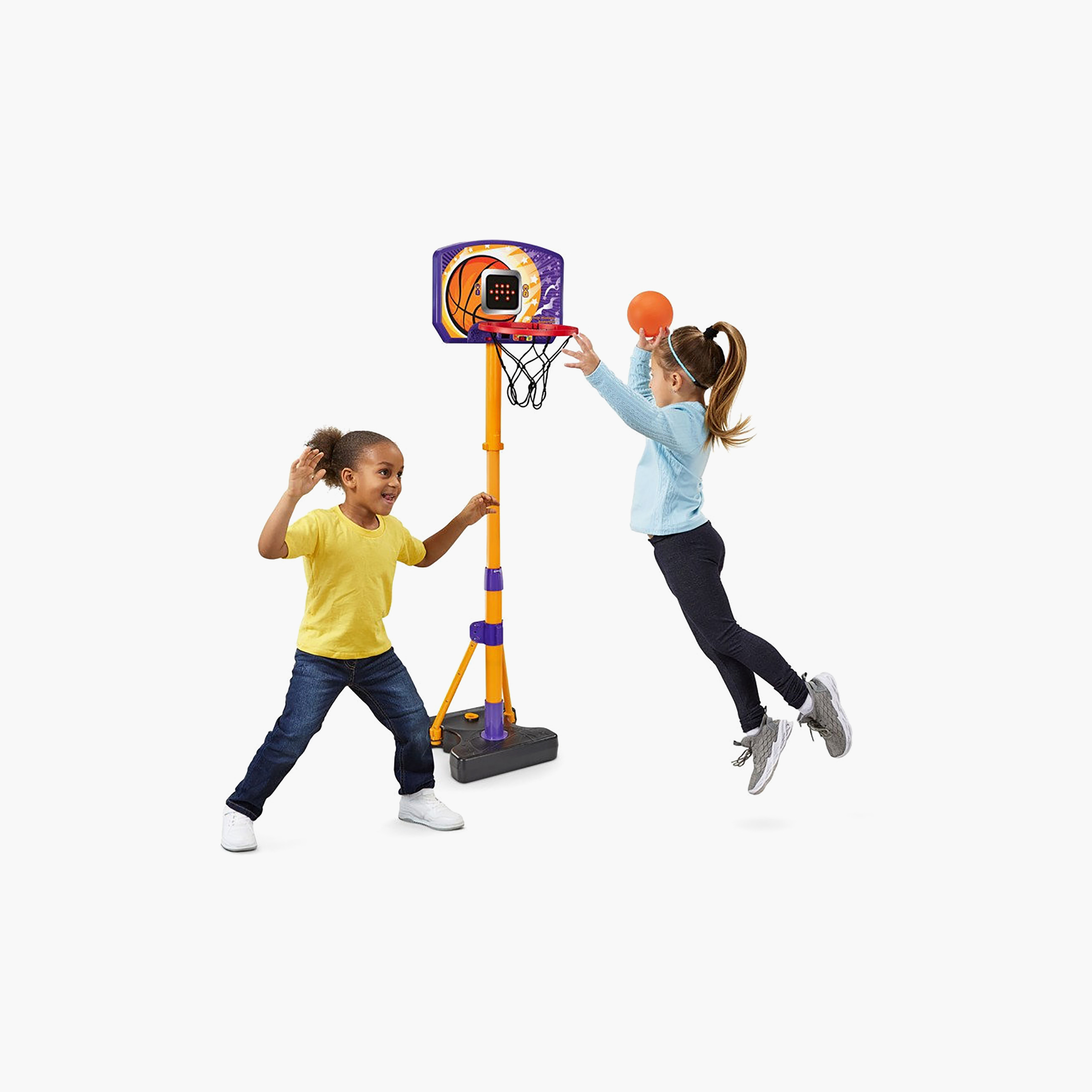 لعبة كرة السلة "هوب مادنس" مع لوحة تسجيل إلكترونية من في تك-toys-outdoor-activity-image-4