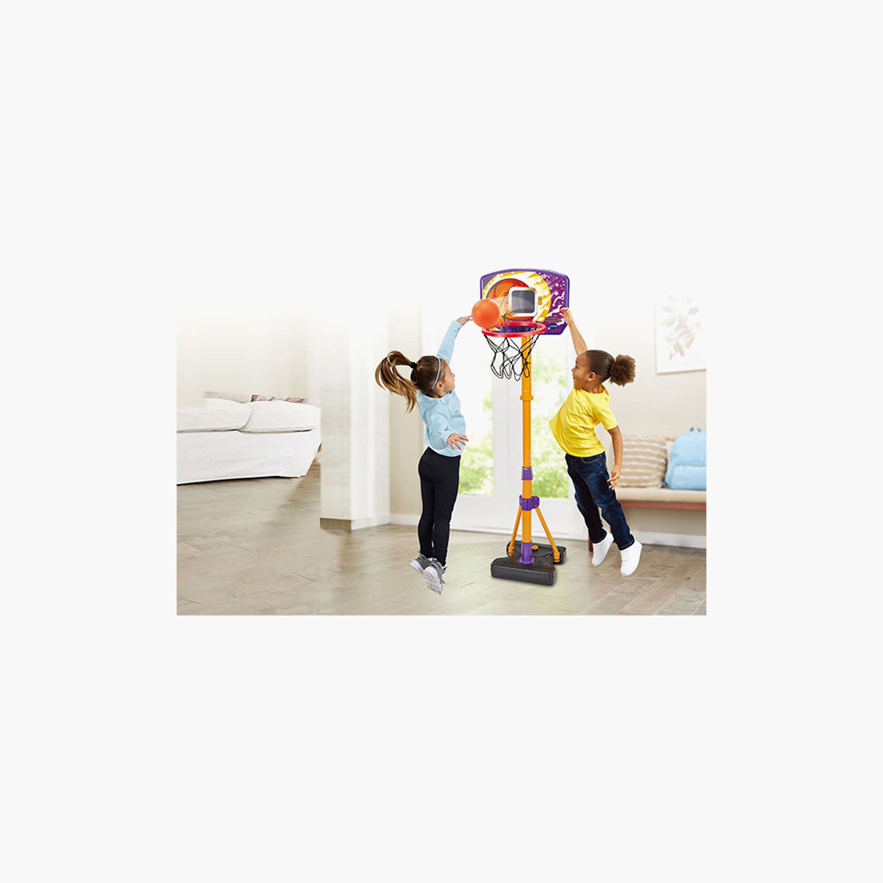 لعبة كرة السلة "هوب مادنس" مع لوحة تسجيل إلكترونية من في تك-toys-outdoor-activity-image-7