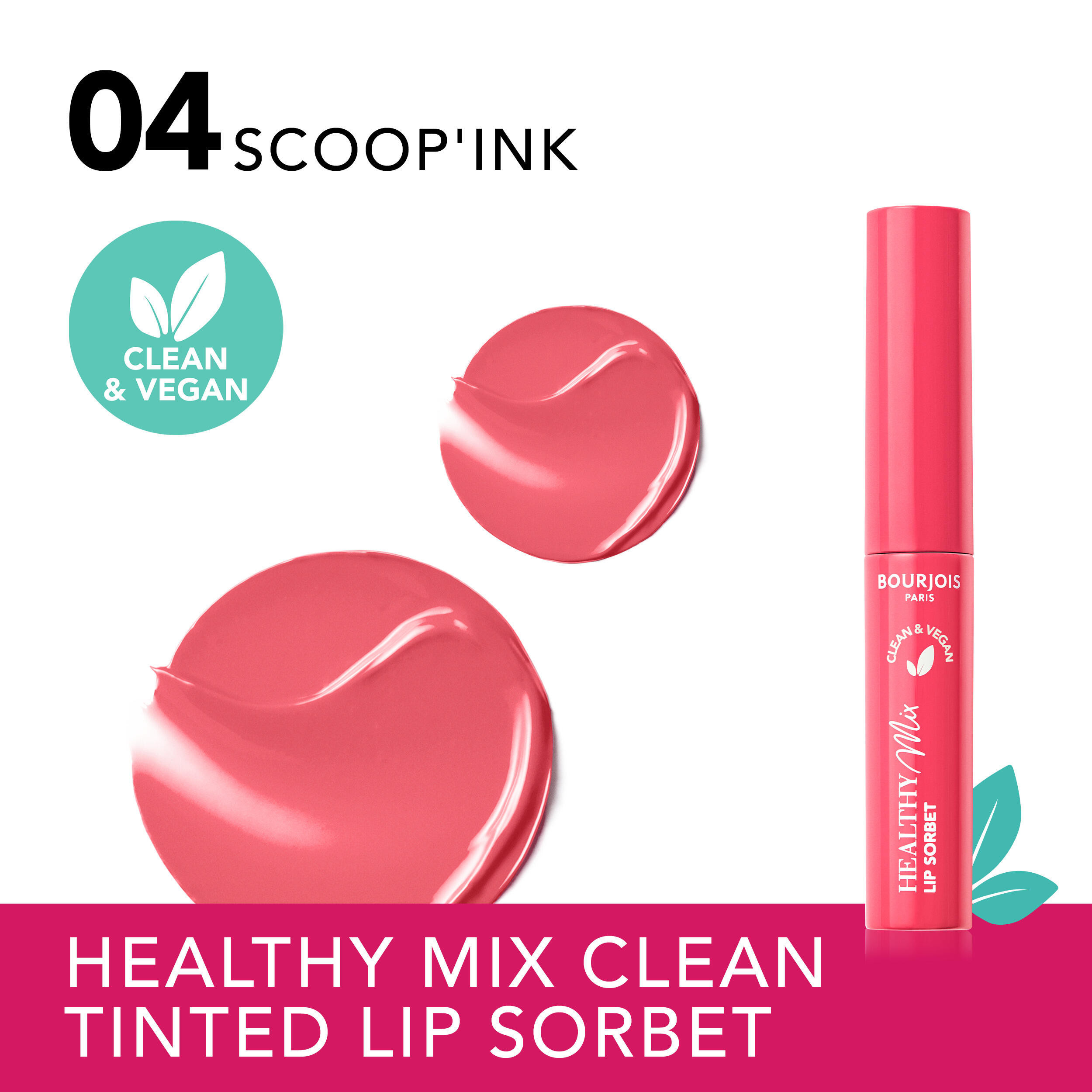 Bourjois Healthy Mix Clean Lip Sorbet 1.7gm-beautyandpersonalcare-makeup-eyes-eyeshadows-image-2