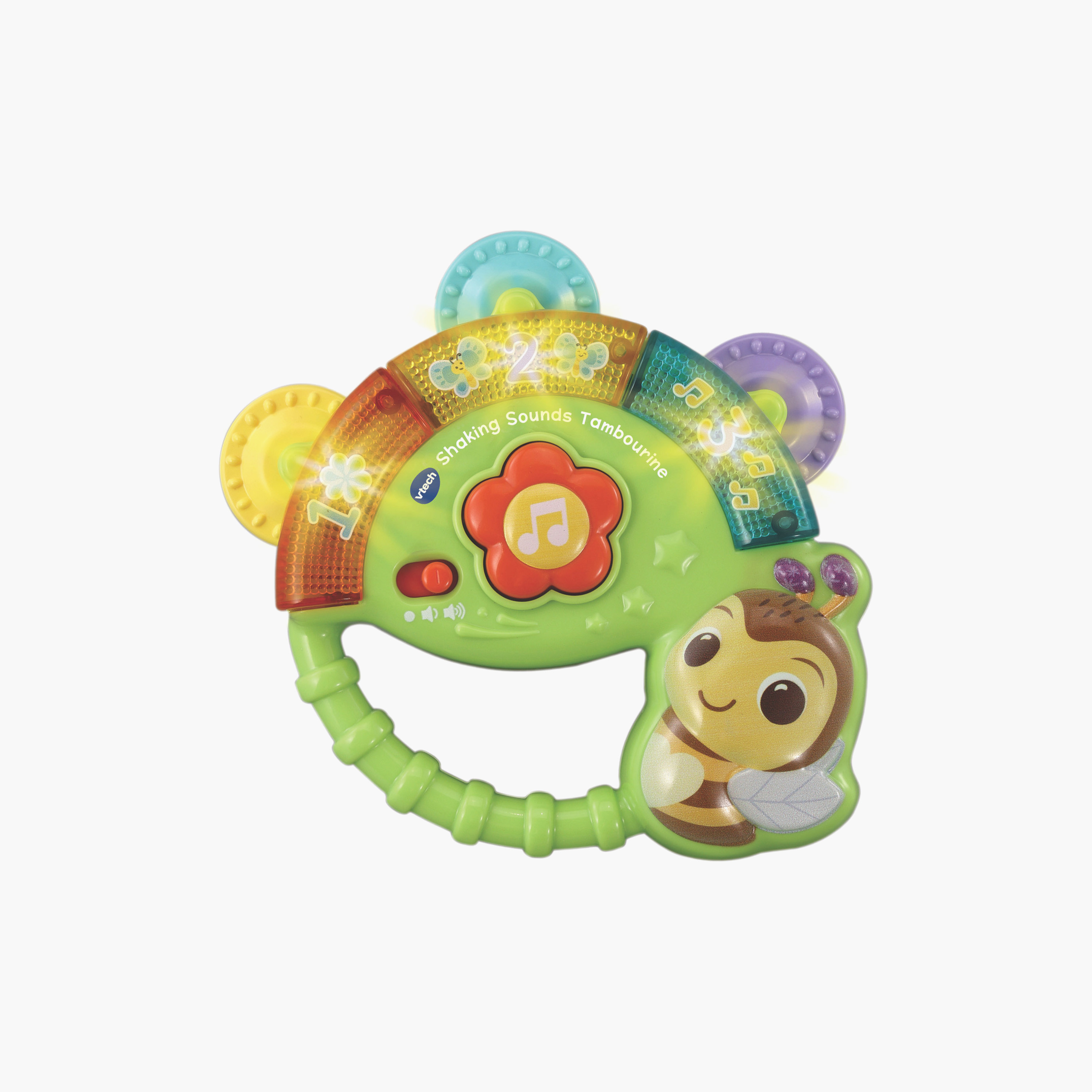 Vtech Shaking Sounds Tambourine-toys-babyandtoddlertoys-lightsandmusicaltoys-image-1