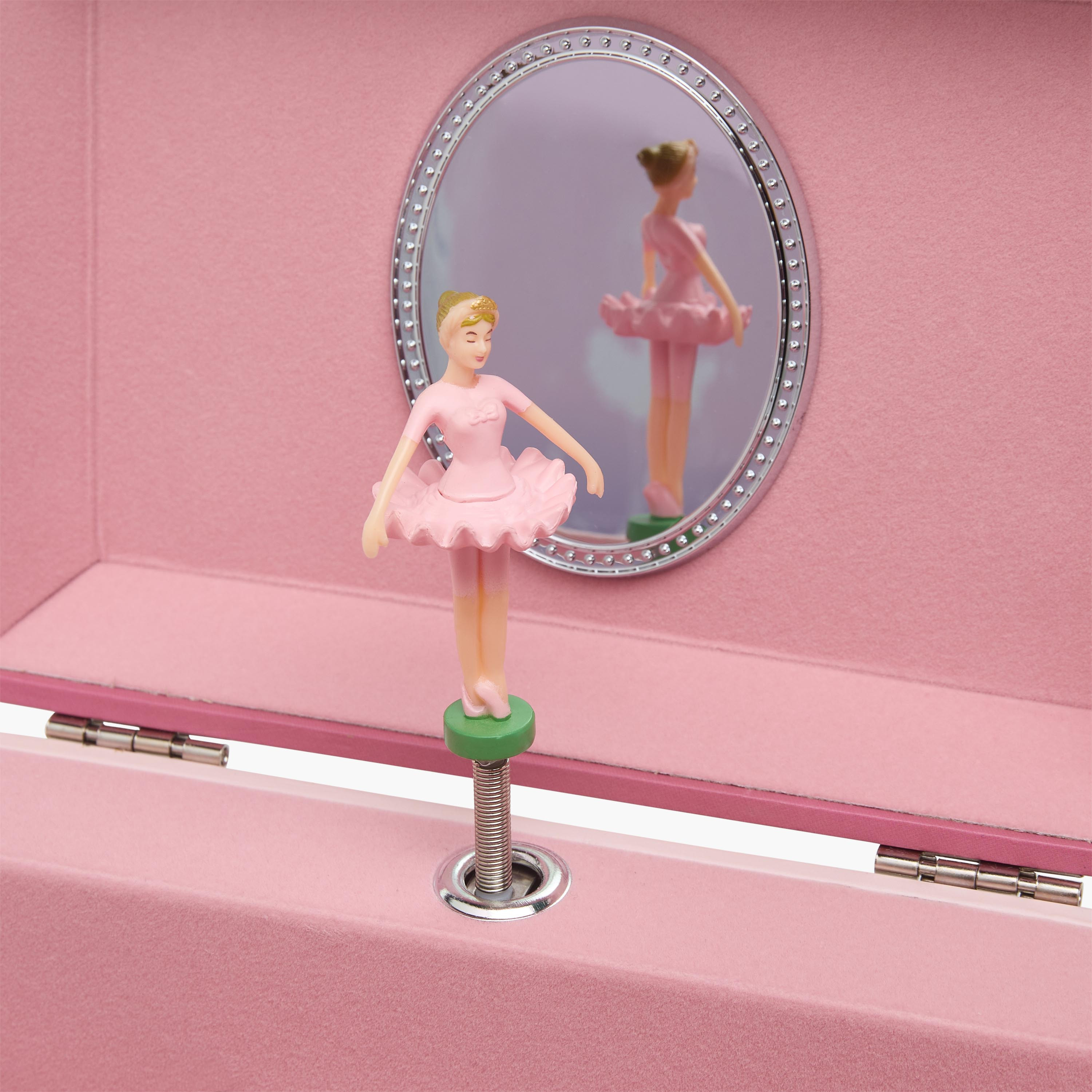 Findz 3 Compartment Jewellery Organizer Ballerina Print with Drawers - 16.5x11.4x14.7 cm-women-watchesandjewellery-jewellery-storage-image-8