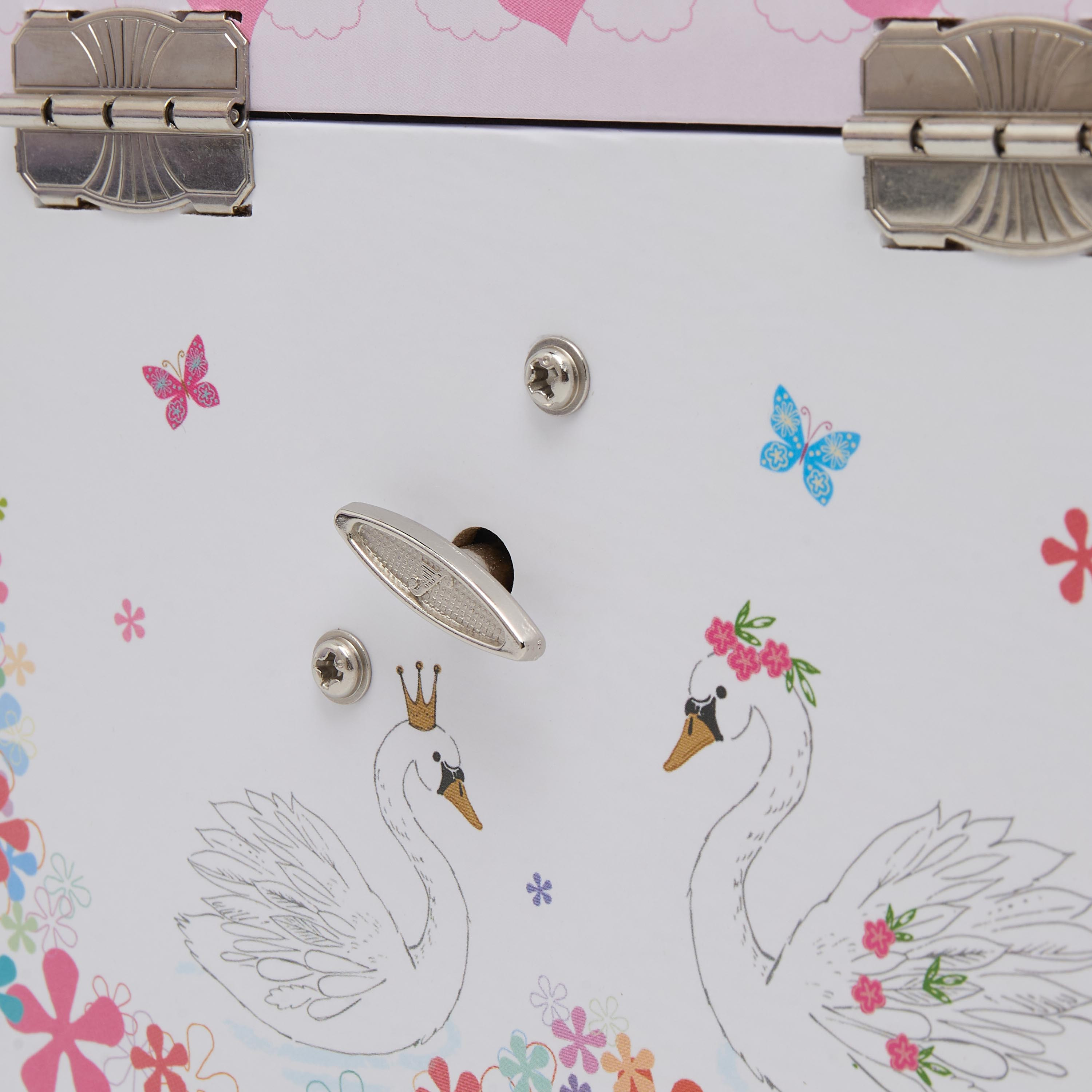 منظم مجوهرات 4 أقسام بطبعات باليرينا من فايندز - 16.8x13x14 سم-women-watchesandjewellery-jewellery-storage-image-10