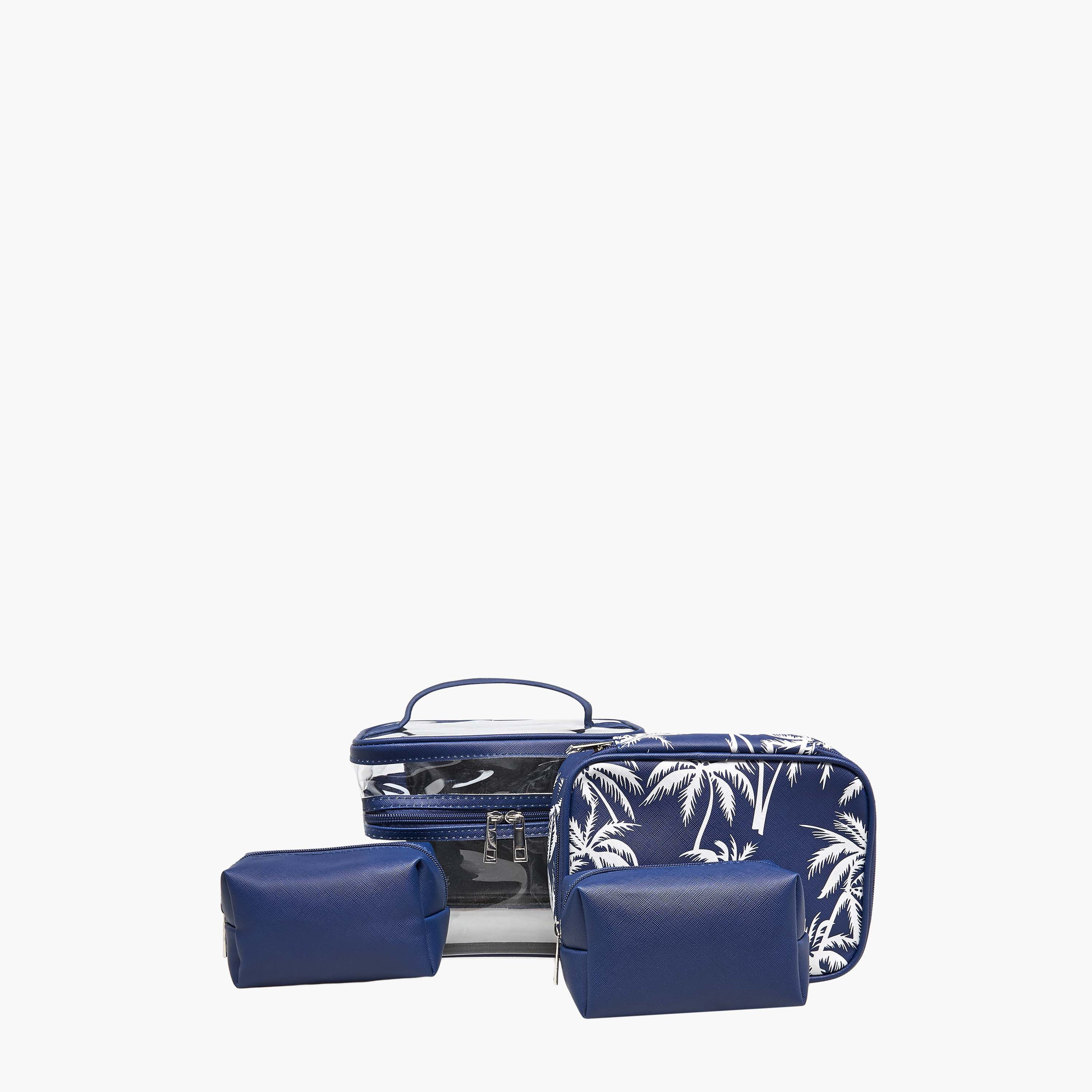 Assorted 4-Piece Cosmetic Pouch Set-women-watchesandjewellery-jewellery-storage-image-1