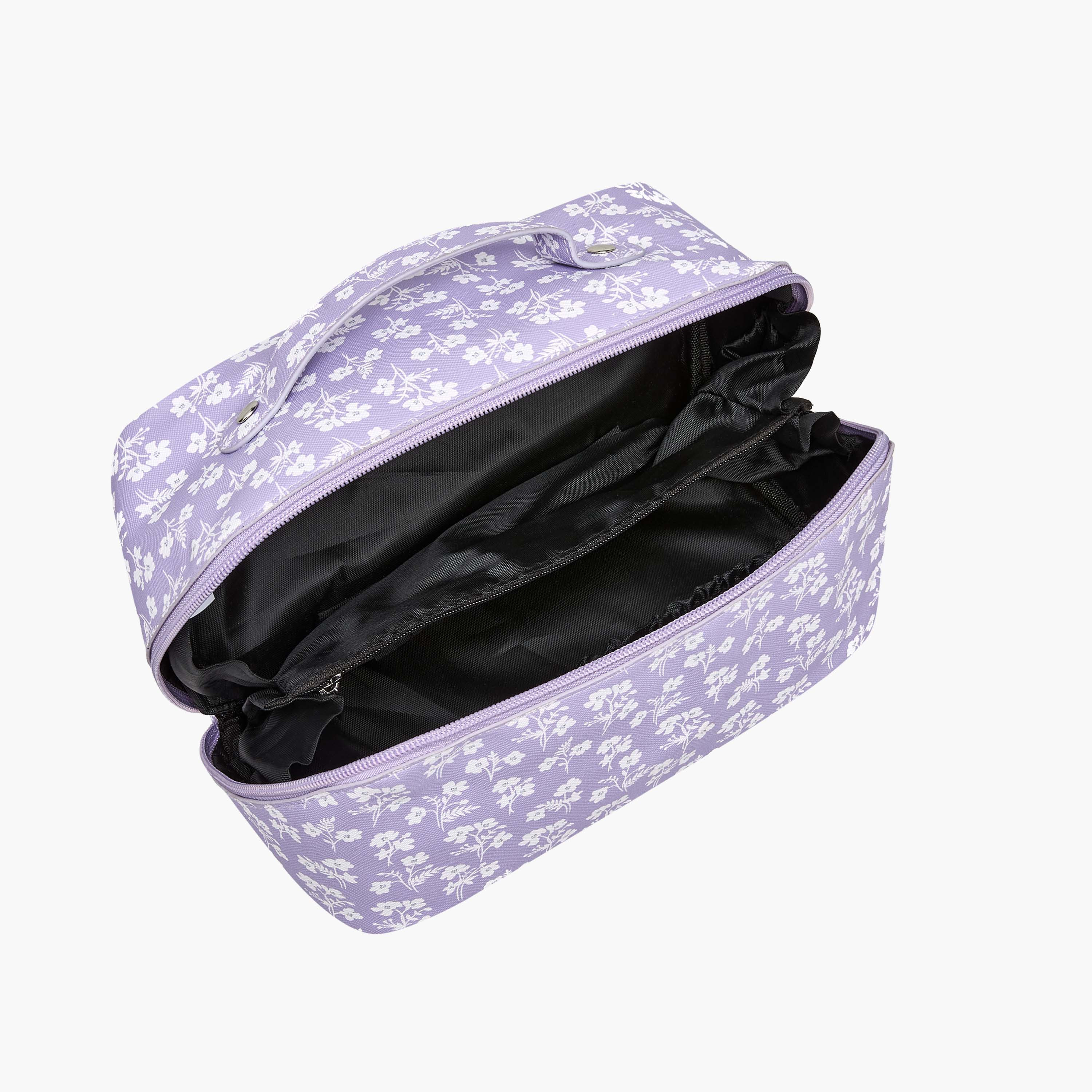 Findz 2 Compartment Jewellery Organizer with Zip Closure - 24x12x12 cm-women-watchesandjewellery-jewellery-storage-image-6