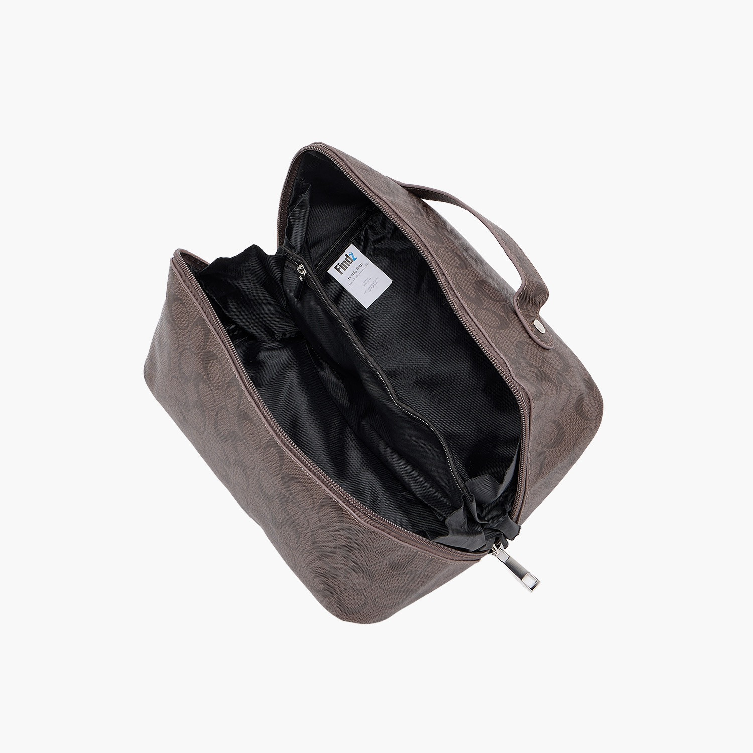 Findz 1-Compartment Cosmetic Pouch with Zip Closure - 24x12x12 cms-beautyandpersonalcare-makeup-brushesandaccessories-makeuppouches-image-6