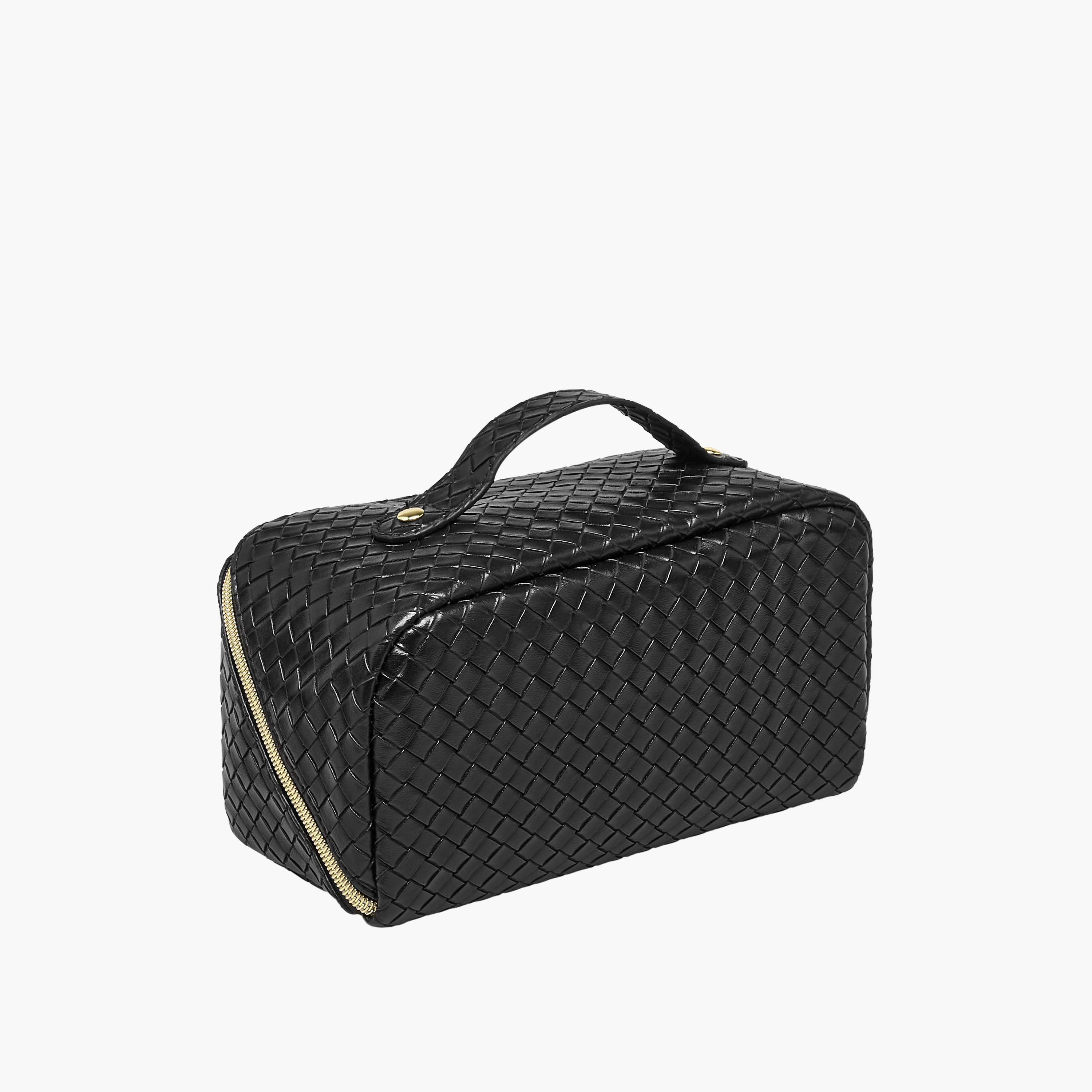Findz 2 Compartment Jewellery Organizer with Zip Closure - 24x12x12 cm-women-watchesandjewellery-jewellery-storage-image-3
