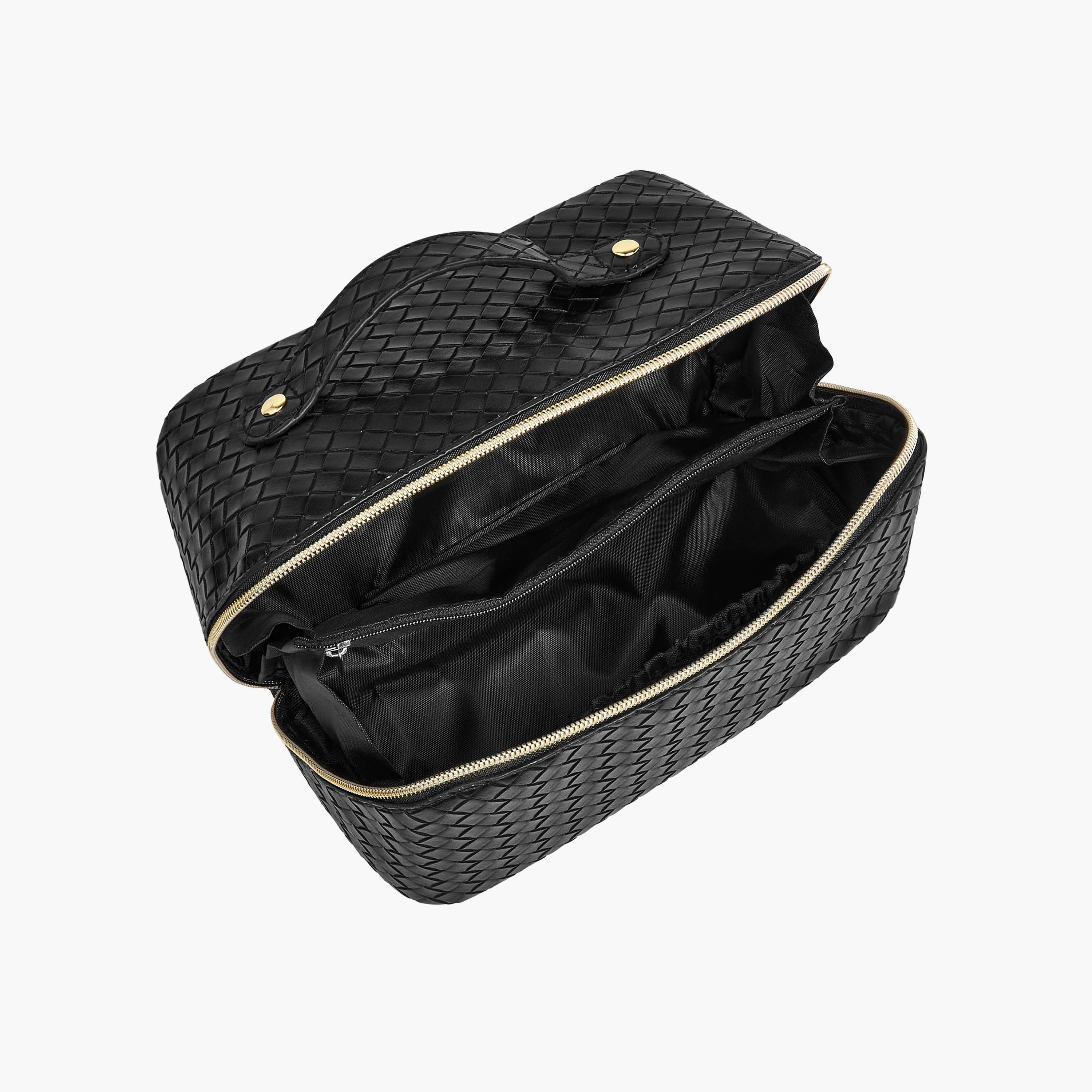 Findz 2 Compartment Jewellery Organizer with Zip Closure - 24x12x12 cm-women-watchesandjewellery-jewellery-storage-image-6