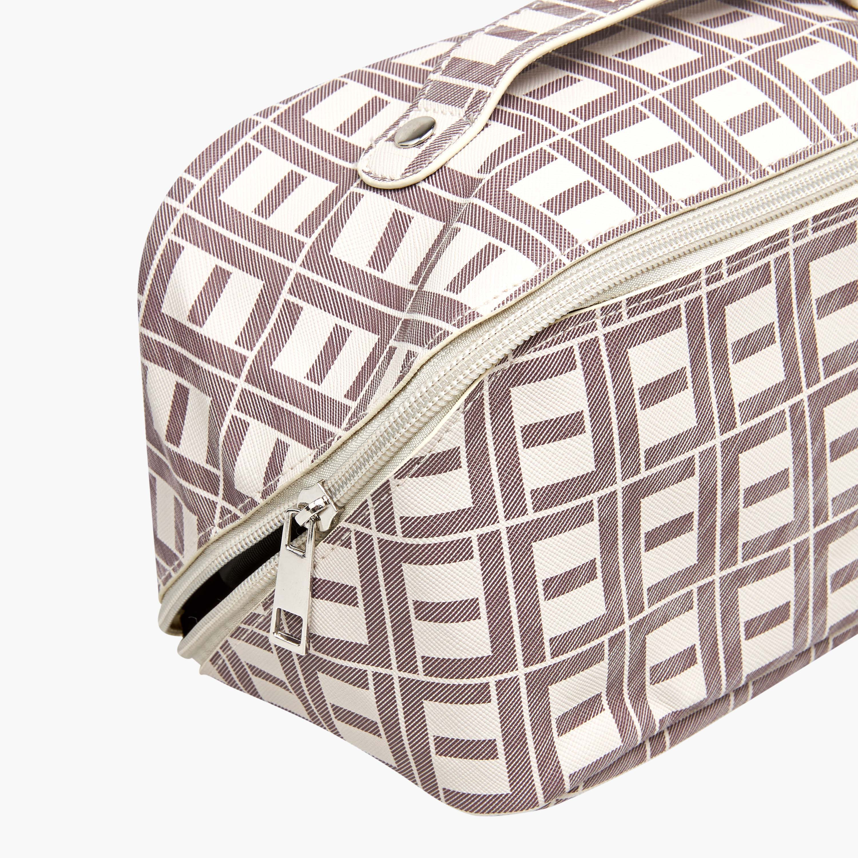 Findz 2 Compartment Jewellery Organizer with Zip Closure - 24x12x12 cm-women-watchesandjewellery-jewellery-storage-image-4