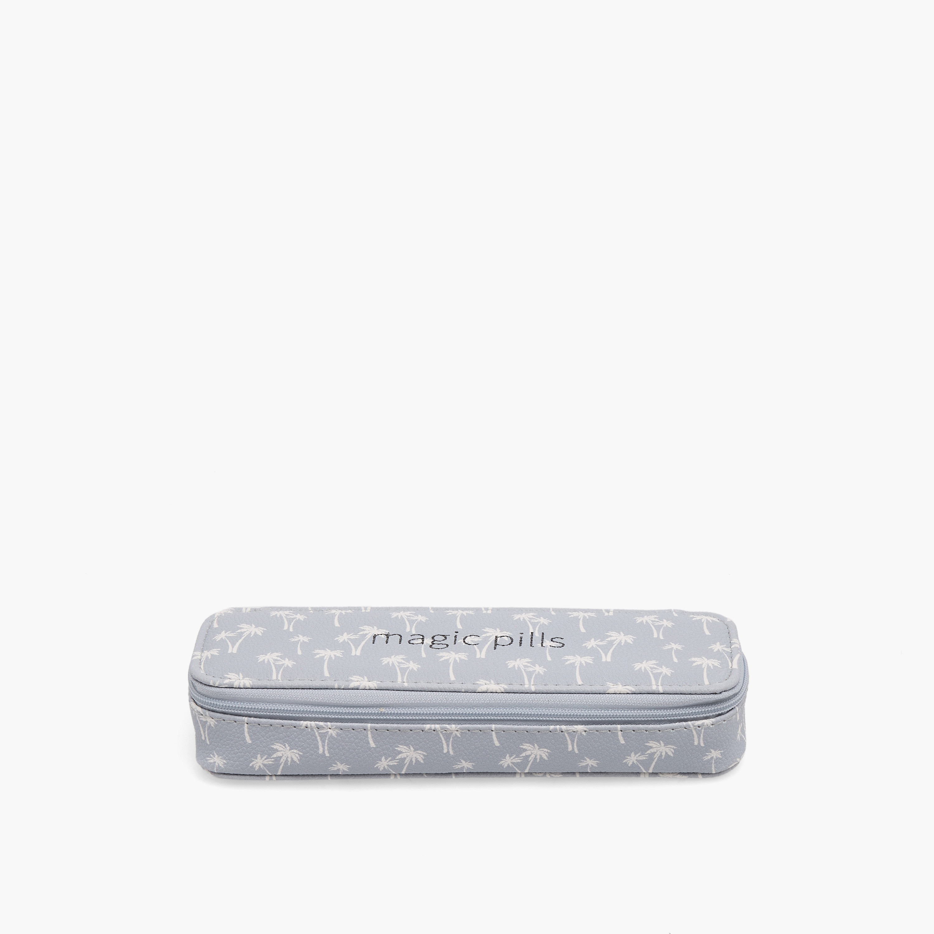 منظم أدوية بسحاب إغلاق وطبعات استوائية من فايندز-travel-accessories-image-1