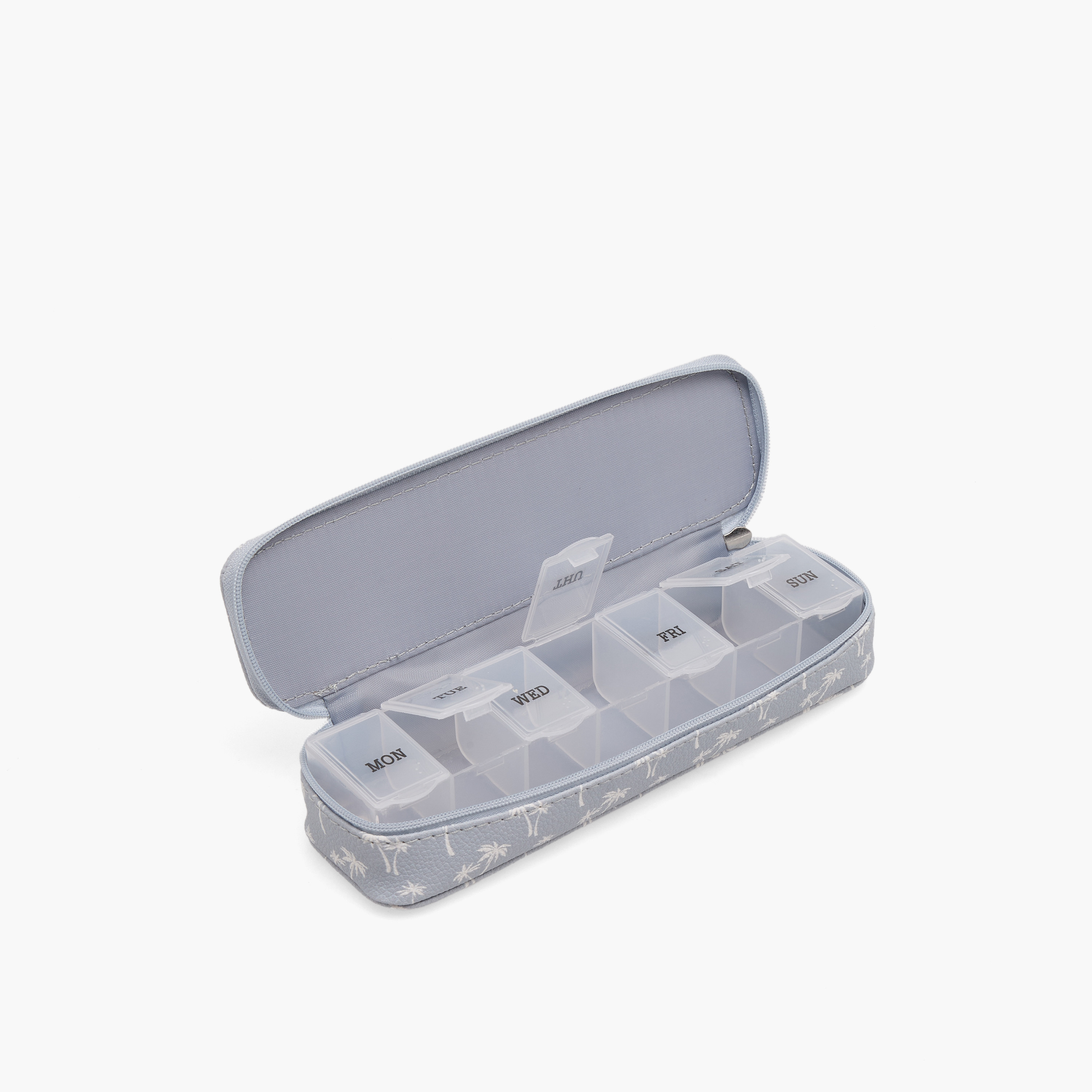 منظم أدوية بسحاب إغلاق وطبعات استوائية من فايندز-travel-accessories-image-6